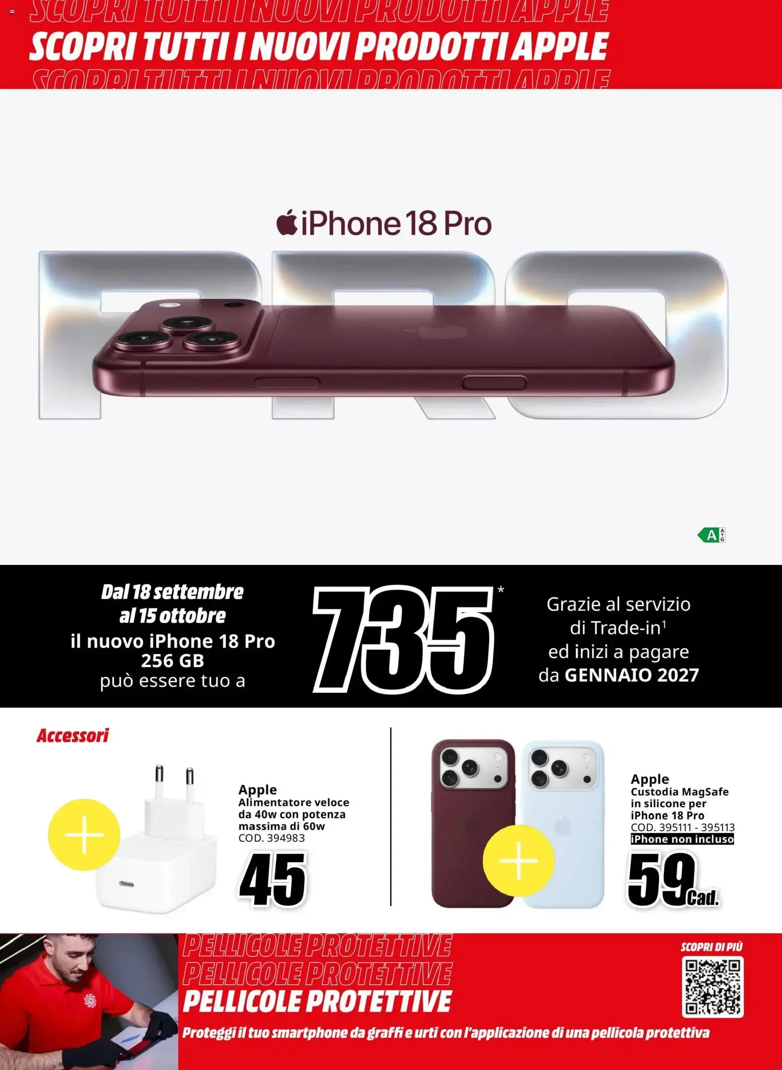 MediaWorld - Scopri tutti i nuovi prodotti Apple da 18 settembre a 15 ottobre di 2026 - Pagina del volantino 2