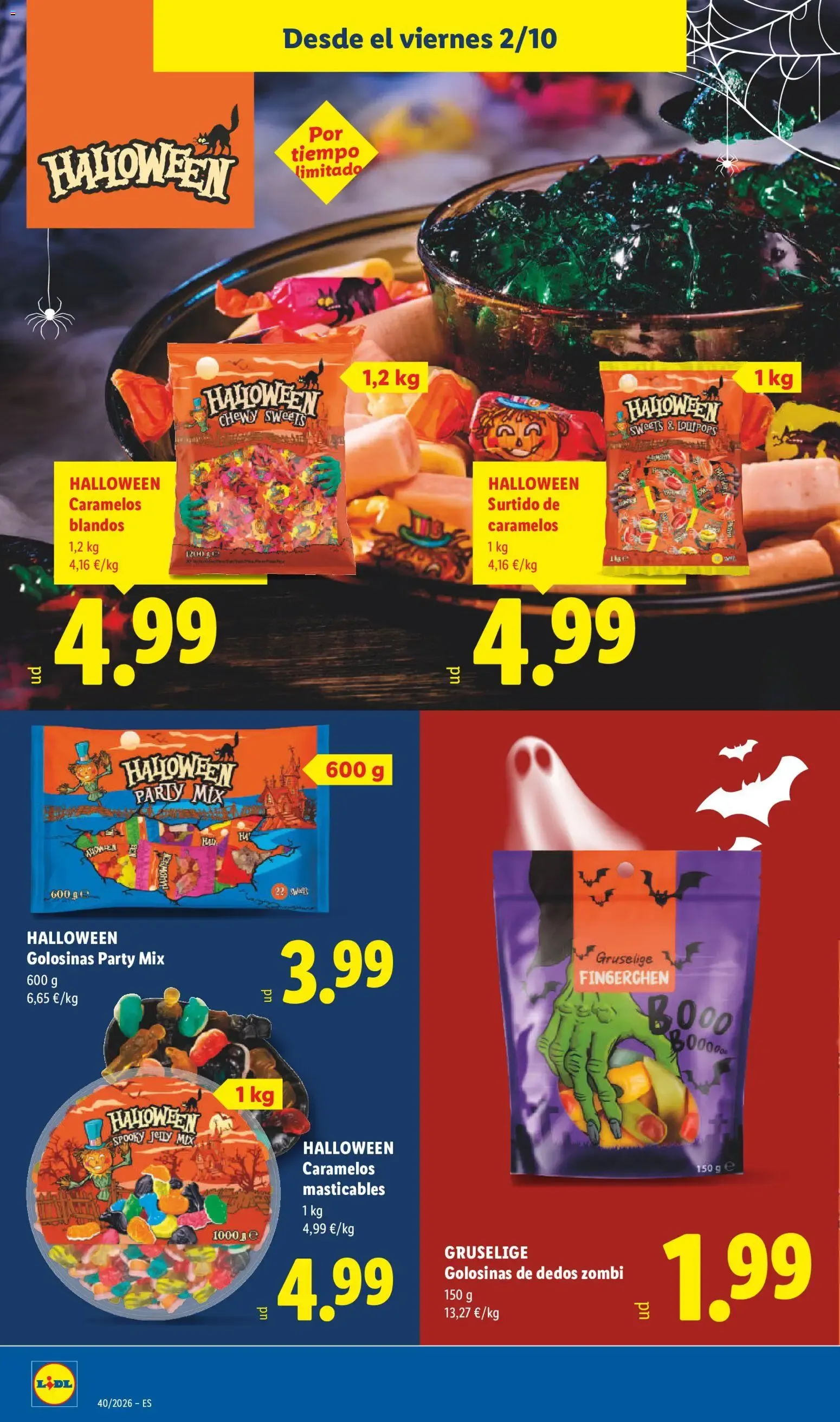 Catálogo de Lidl folleto Halloween del 02/10/2026 | Ofertas 2 de octubre al 25 de octubre 2026 - Página 6