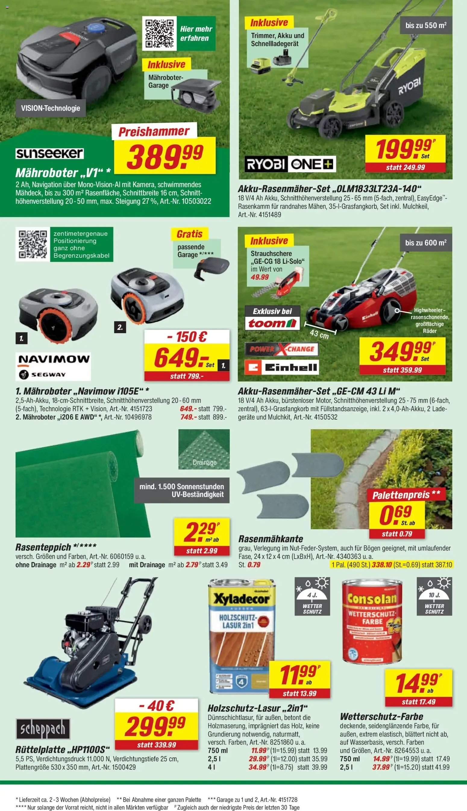 Toom Baumarkt Prospekt (ab 27.06.2026) zum Blättern von 27. Juni bis 3. Juli 2026 - Prospekt seite 6