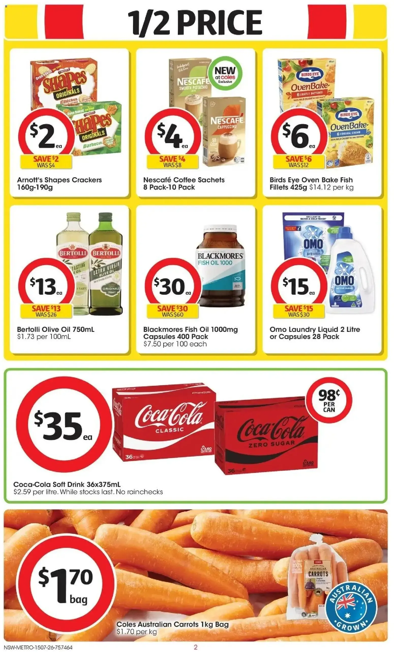 Coles catalogue valid from 15/07/2026 > Online Australia - Catalogue valid from 15 July to 21 July 2026 - page 2