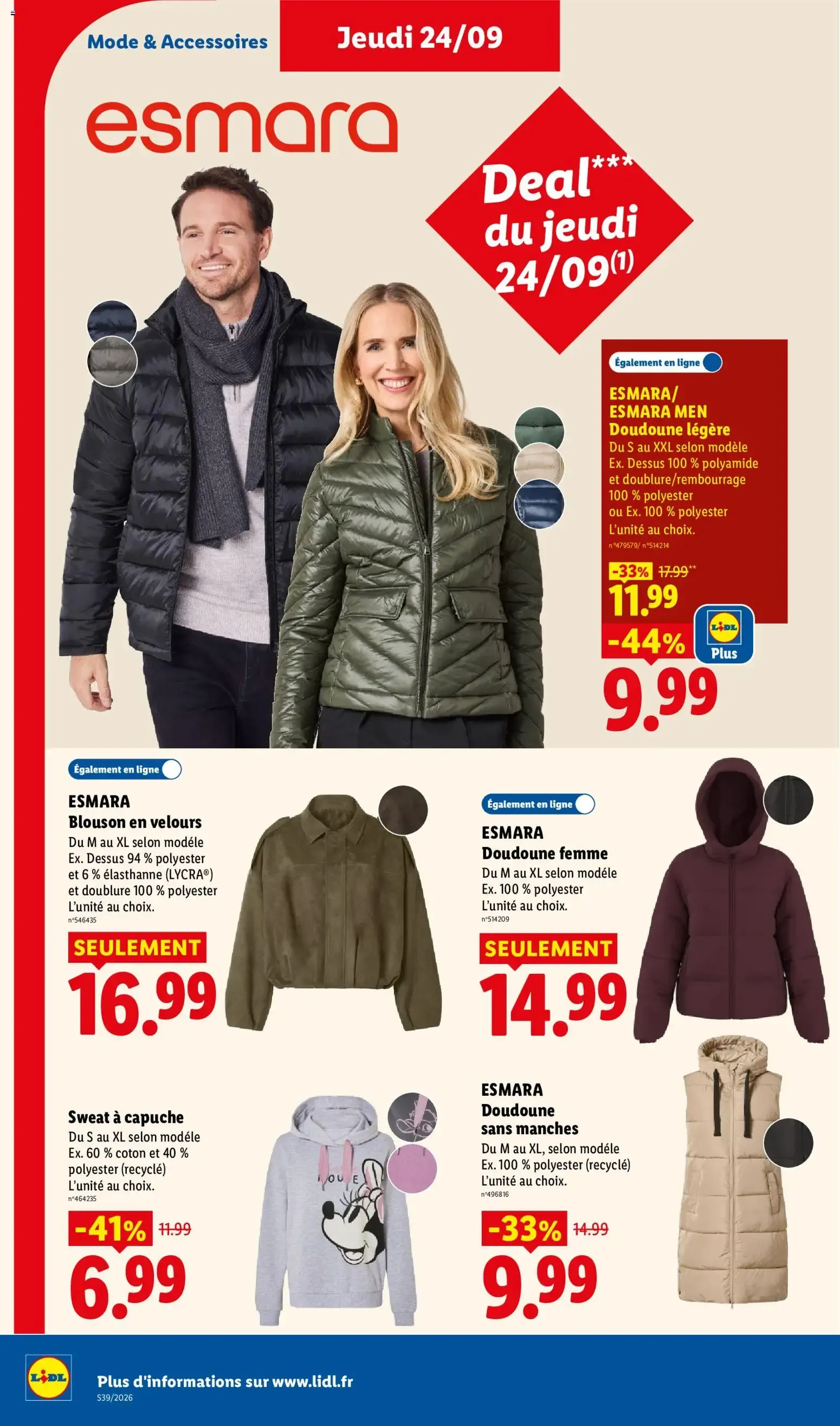 Catalogue LIDL du 24/09/2026 | Promo prospectus en ligne du 24 septembre au 30 septembre 2026 - Catalogue page 38