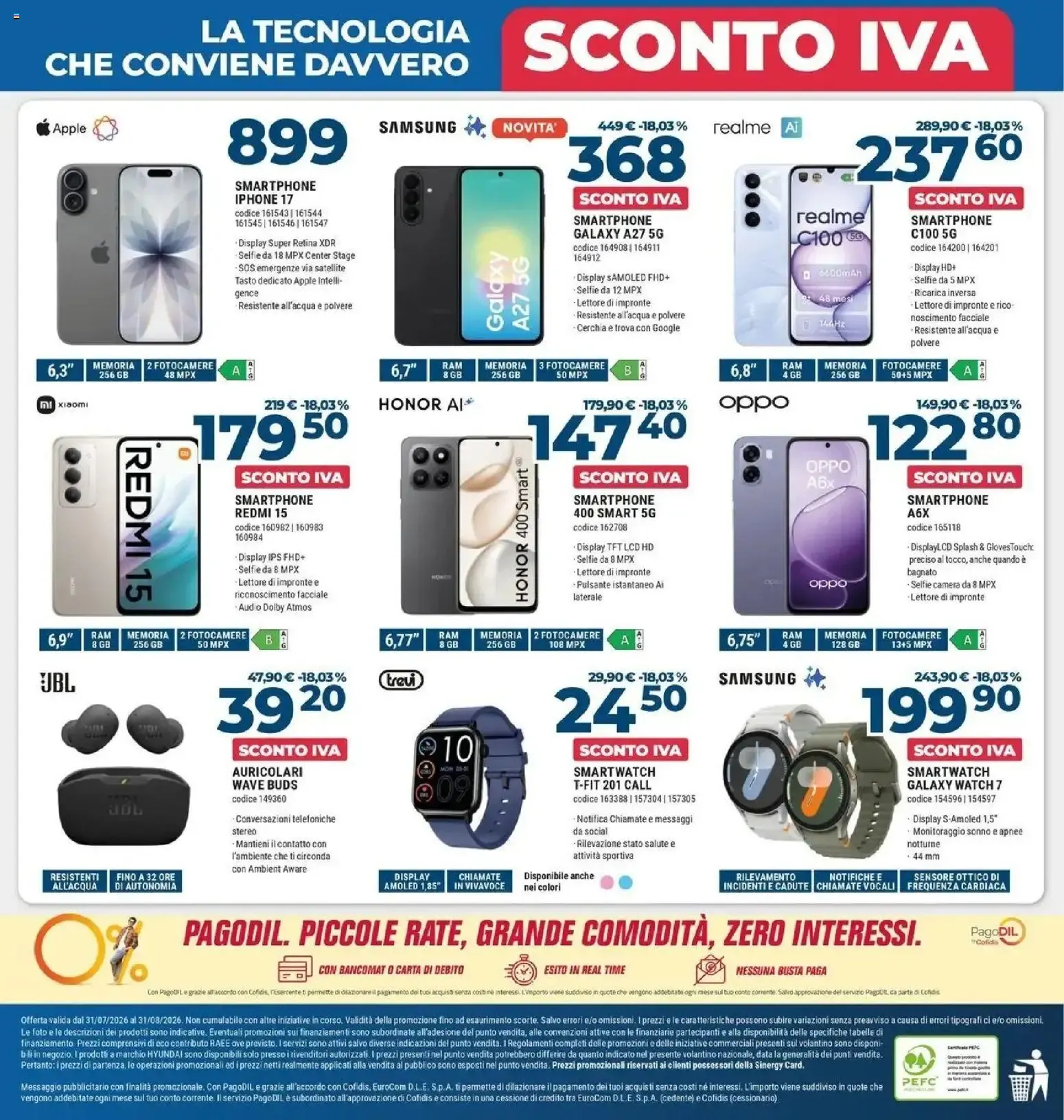 MAXI RISPARMIO SCONTO IVA da 31 luglio a 31 agosto di 2026 - Pagina del volantino 8