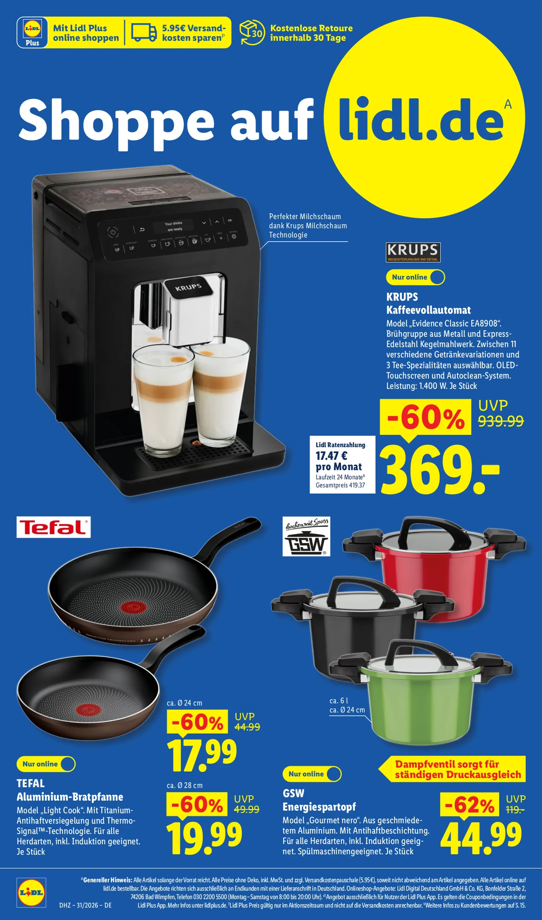 Lidl Prospekt nächste Woche – von Montag 27.07.2026 bis Samstag 01.08.2026 von 27. Juli bis 1. August 2026 - Prospekt seite 2