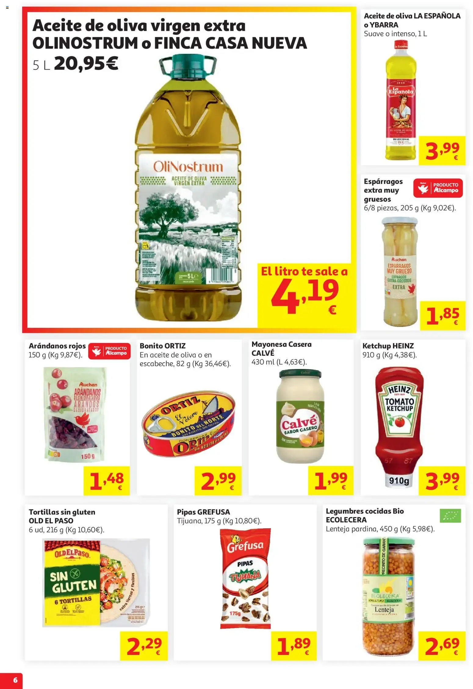 Catálogo de Alcampo: Oferta 3x2 en Conservas Isabel 15 de julio al 28 de julio 2026 - Página 6