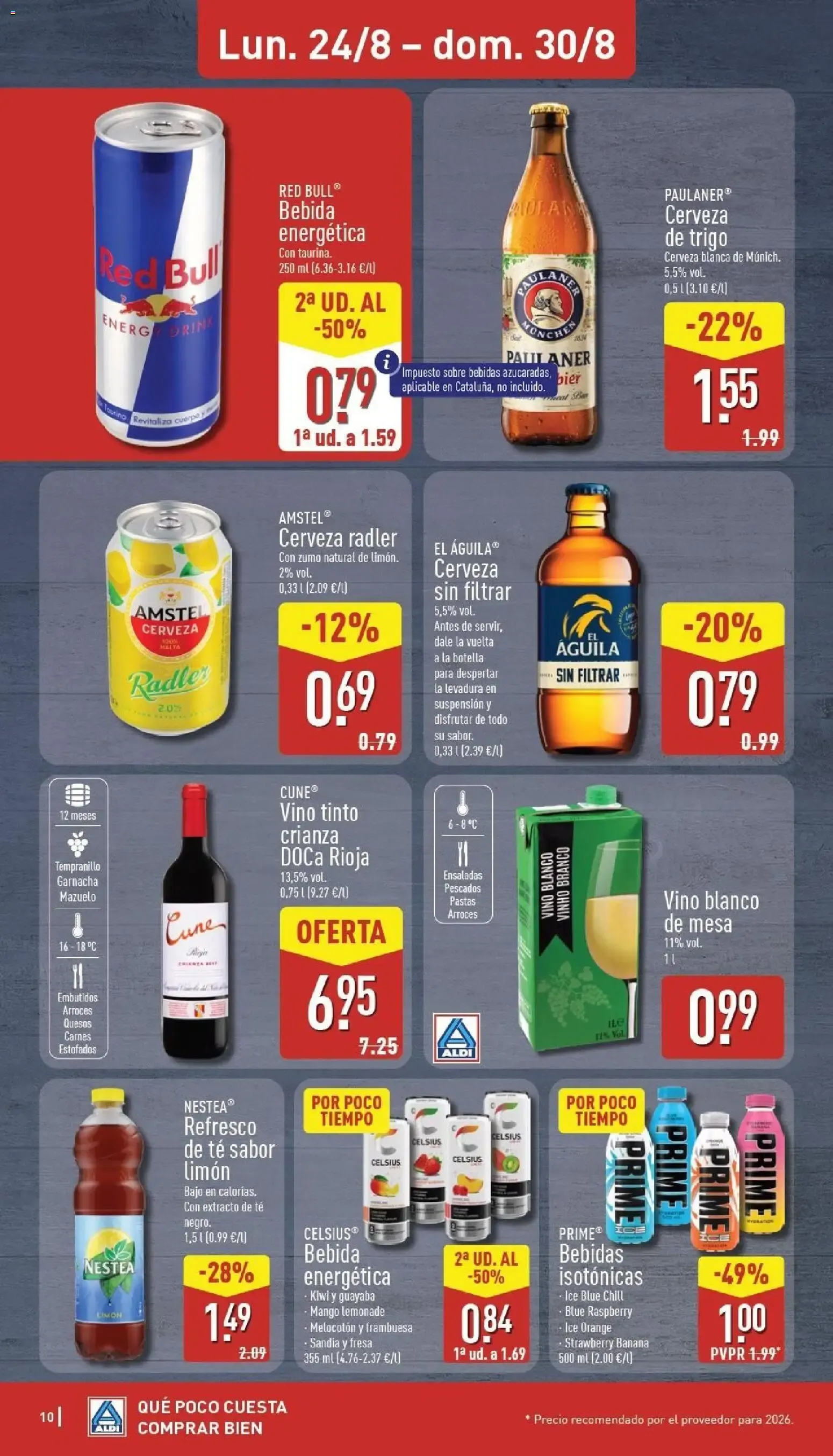 Catálogo de Aldi folleto Península del 24/08/2026 | Catálogo 24 de agosto al 30 de agosto 2026 - Página 10