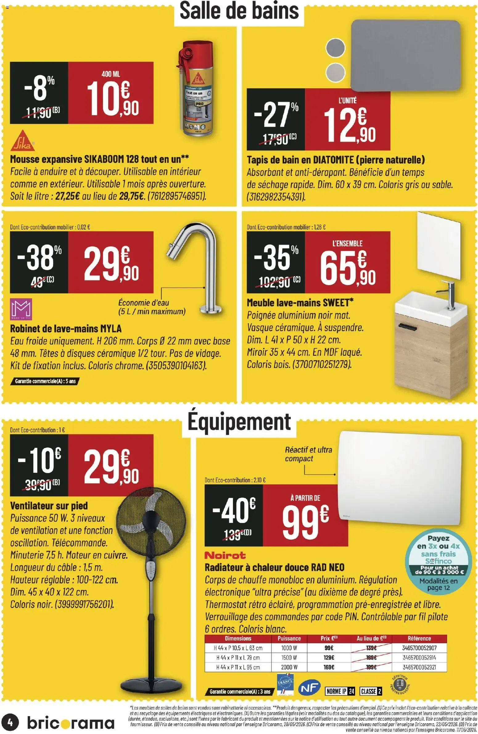 Bricorama catalogue à partir du 19/08/2026 - promo en ligne du 19 août au 30 août 2026 - Catalogue page 4