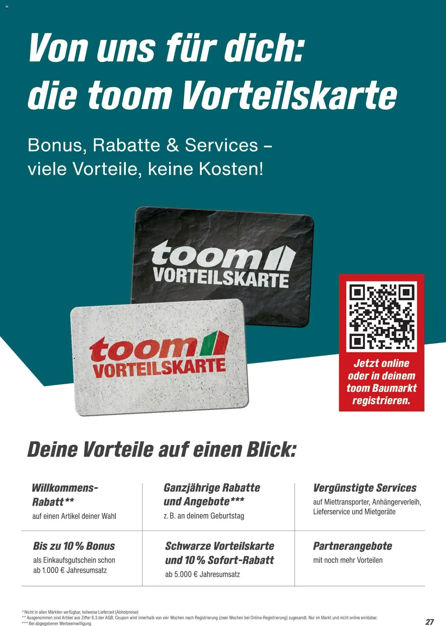 Toom Baumarkt Gartenbaustoffe 2026 (ab 20.02.2026) zum Blättern von 20. Februar bis 30. Juni 2026 - Prospekt seite 27