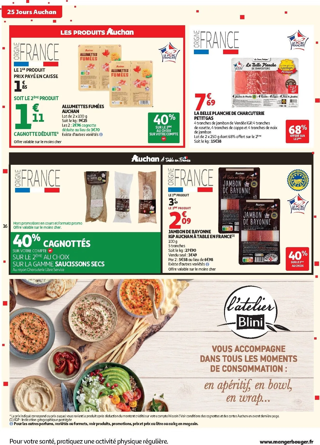 Current Auchan supermarché - 25 jours leaflet valid from du mardi 27/10/2026 to du samedi 31/10/2026 du 27 octobre au 31 octobre 2026 - Catalogue page 16