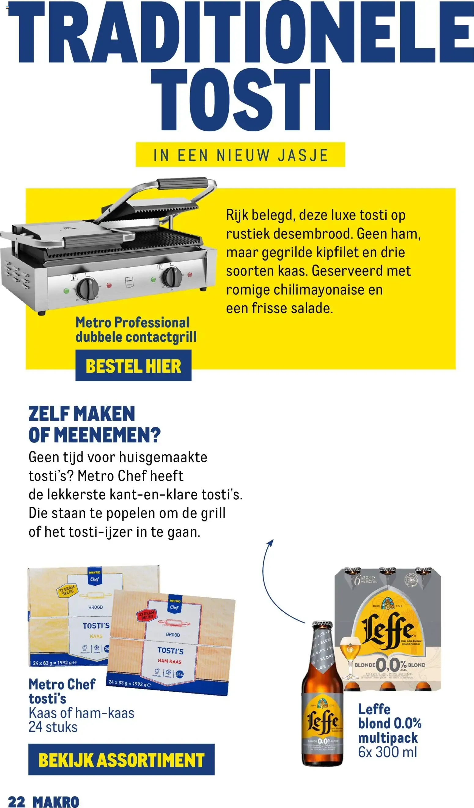 Makro Horeca Magazine: Bezorgservice als Succesfactor van 11 augustus tot 8 september 2026 - Folder pagina 22