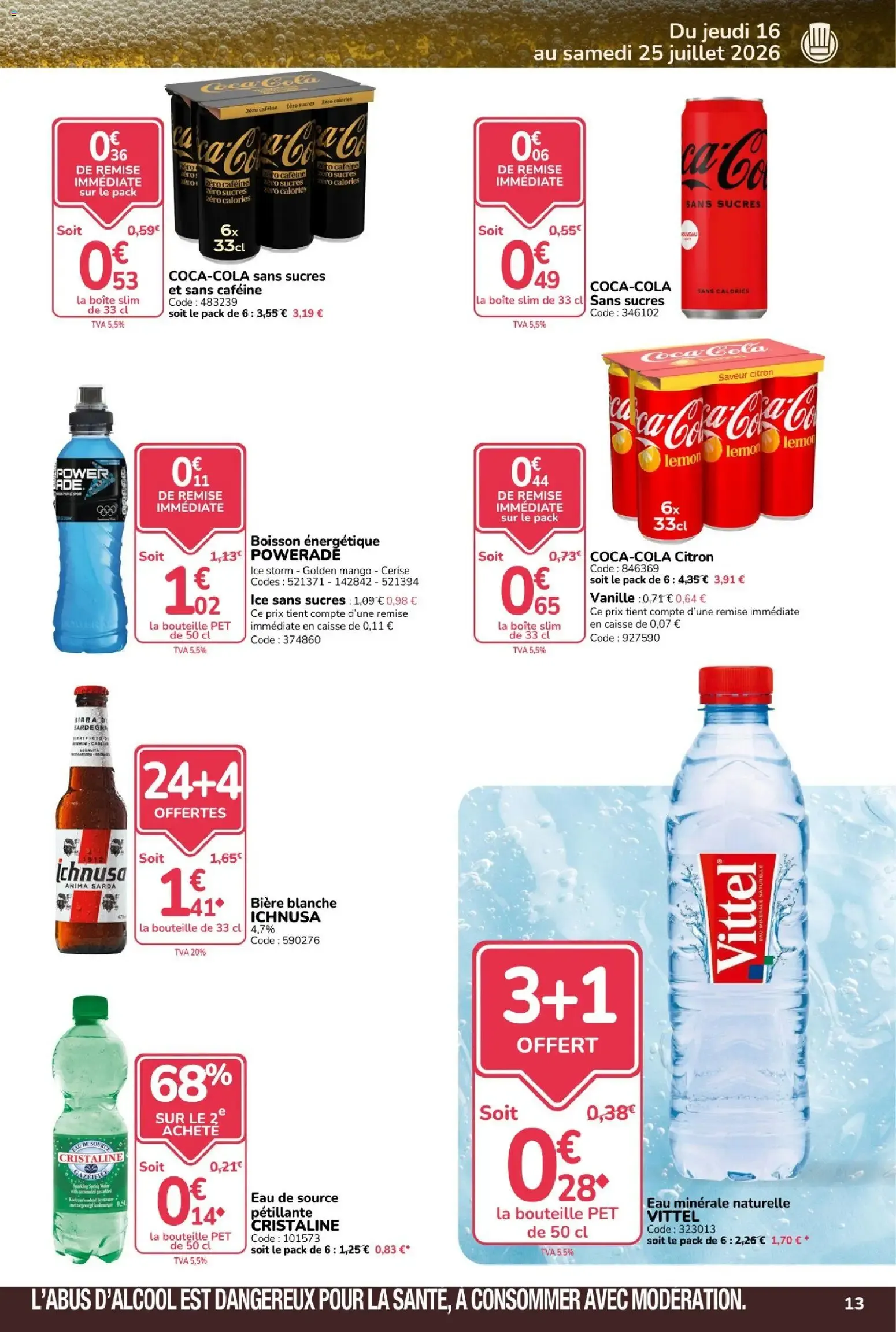 Promocash - Rendez-vous Promos du 16 juillet au 25 juillet 2026 - Catalogue page 13