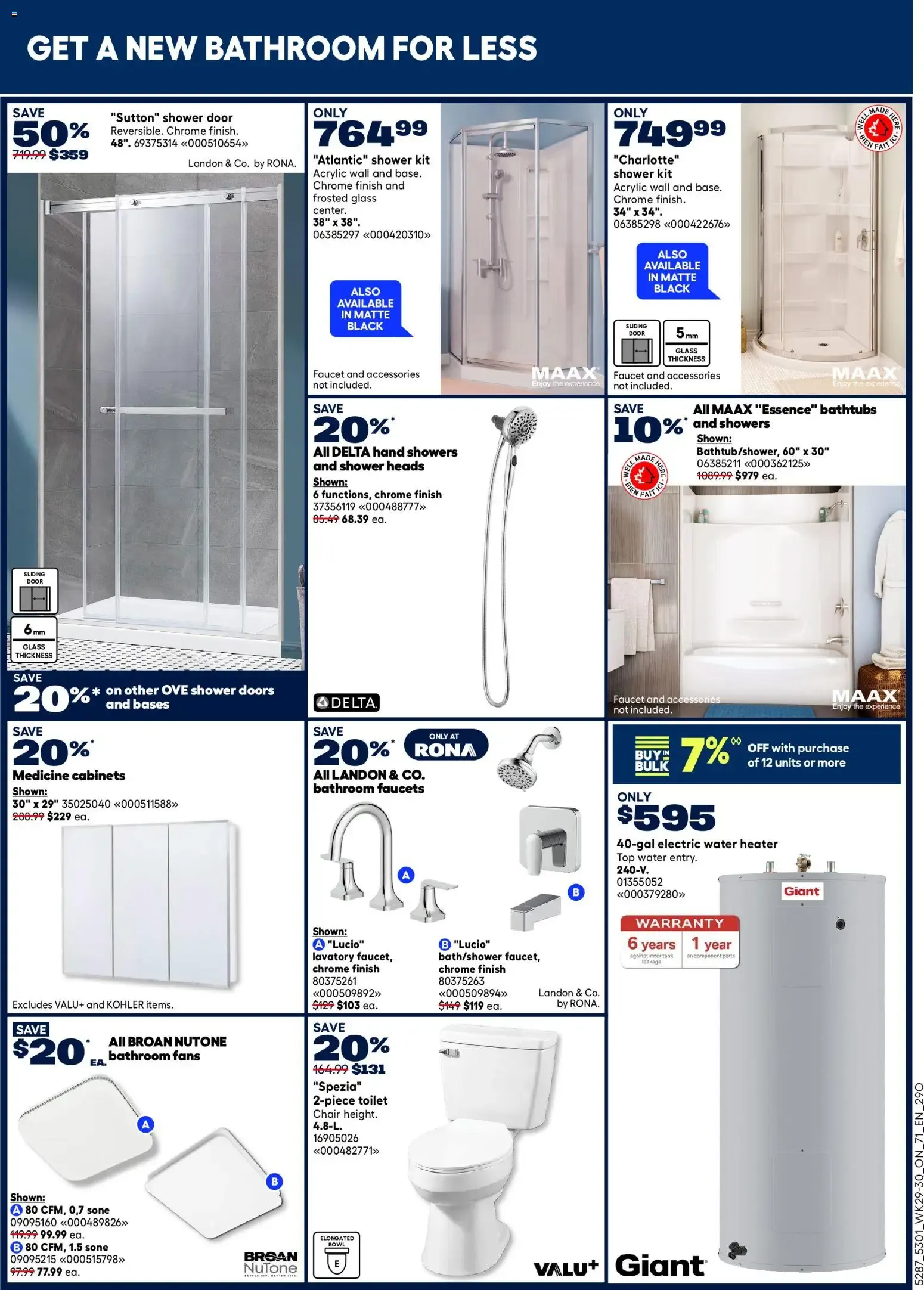 Rona weekly flyer from Aug 13, 2026 > weekly specials & deals from August 13 to August 26 2026 - flyer page 17