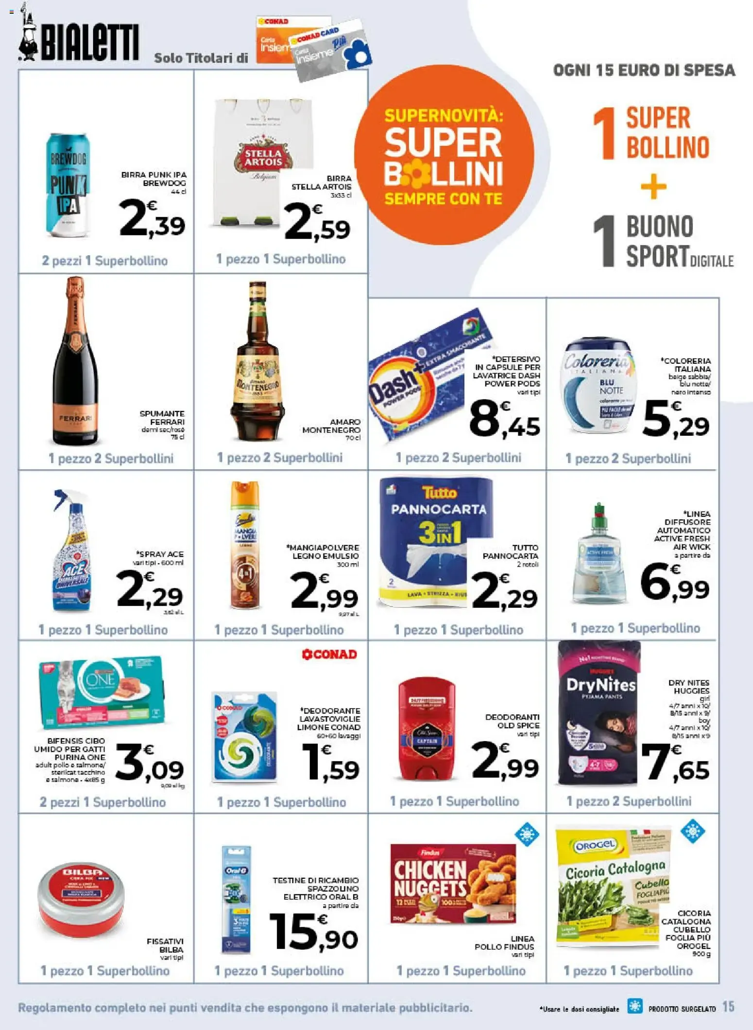 Conad City - I NUMERI 1 da 26 agosto a 6 settembre di 2026 - Pagina del volantino 15