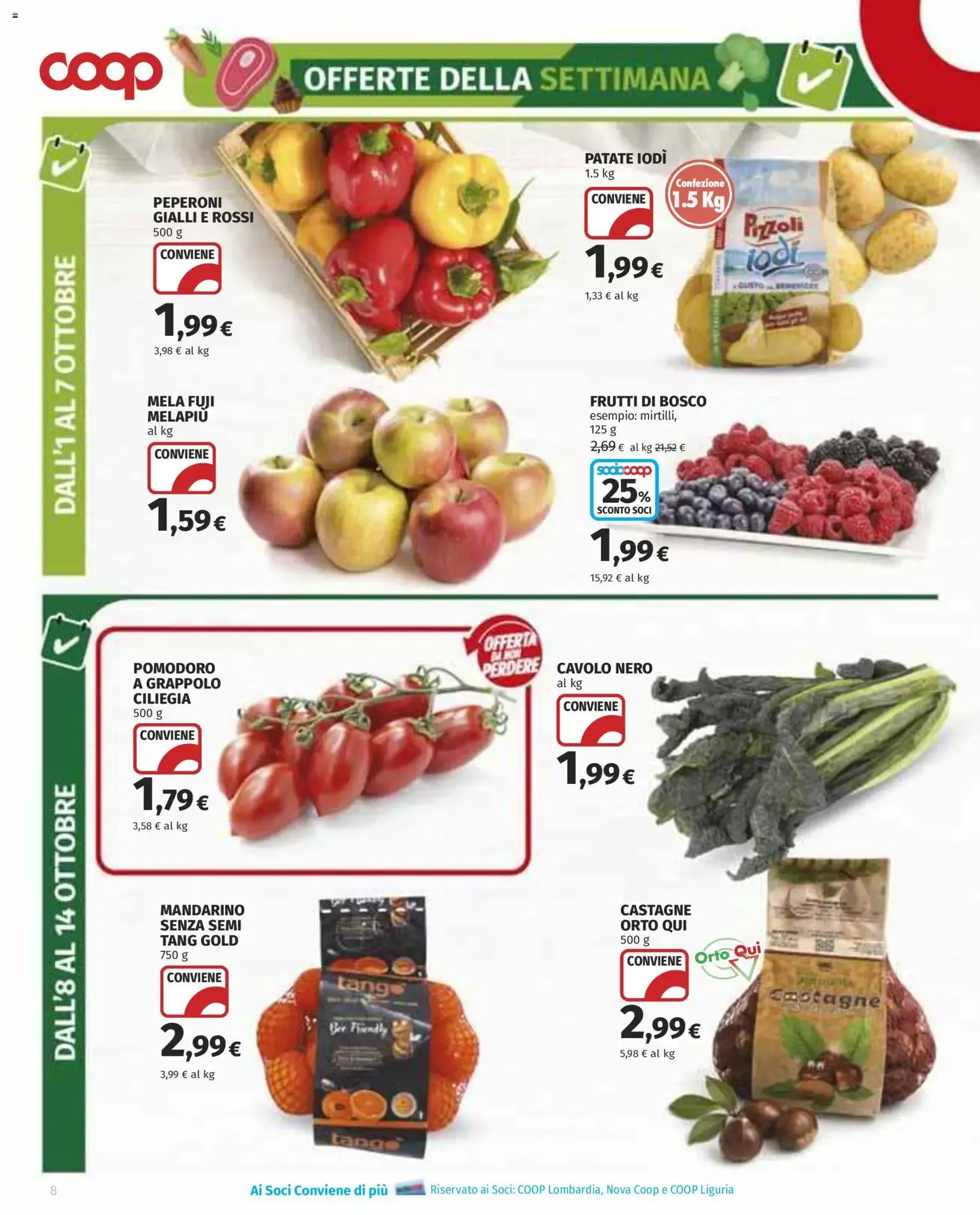 Coop Superstore Extra Offerte da 1 ottobre a 14 ottobre di 2026 - Pagina del volantino 8