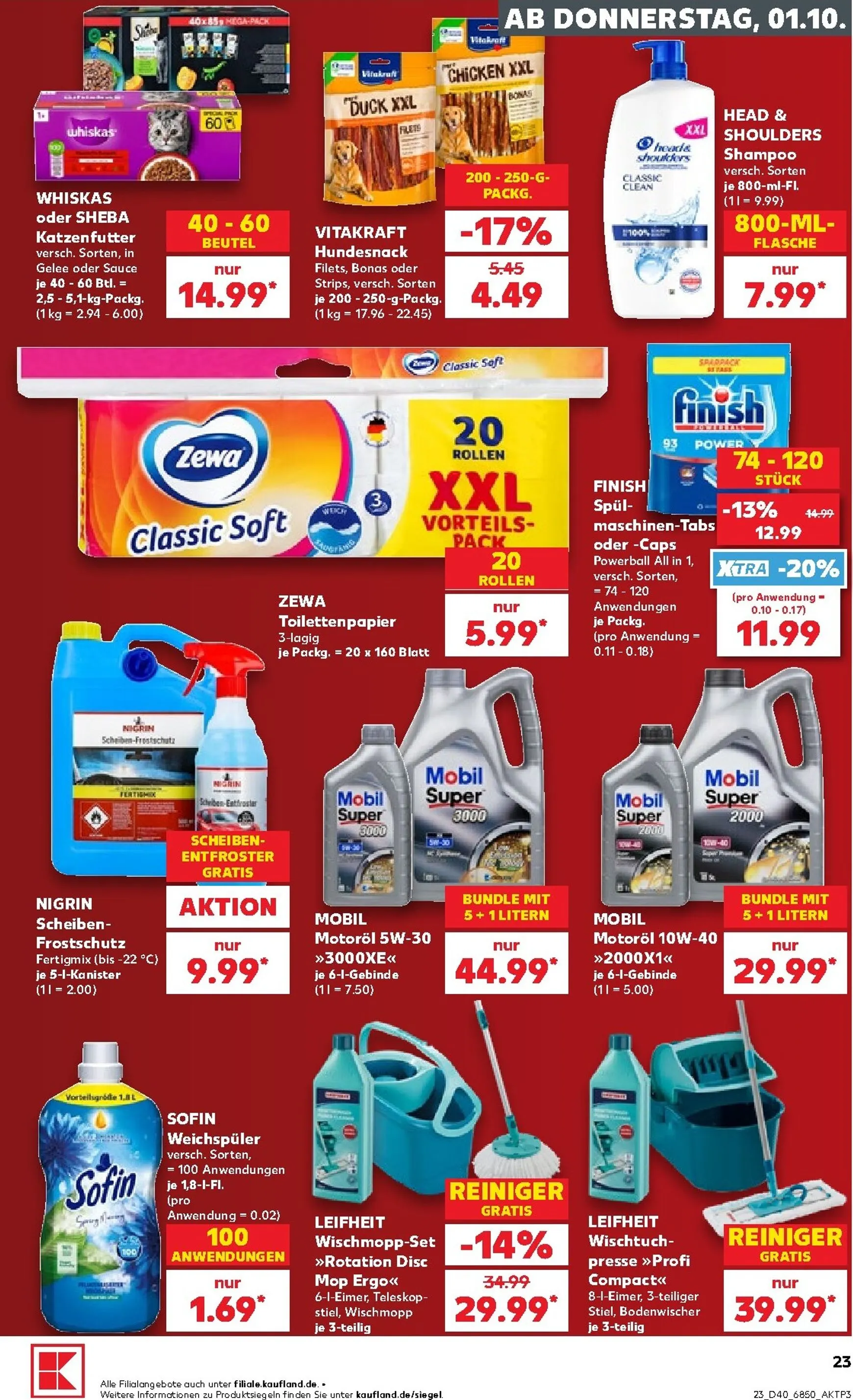 Neuer Kaufland Prospekt – von Donnerstag 01.10.2026 bis Mittwoch 07.10.2026 von 1. Oktober bis 7. Oktober 2026 - Prospekt seite 24