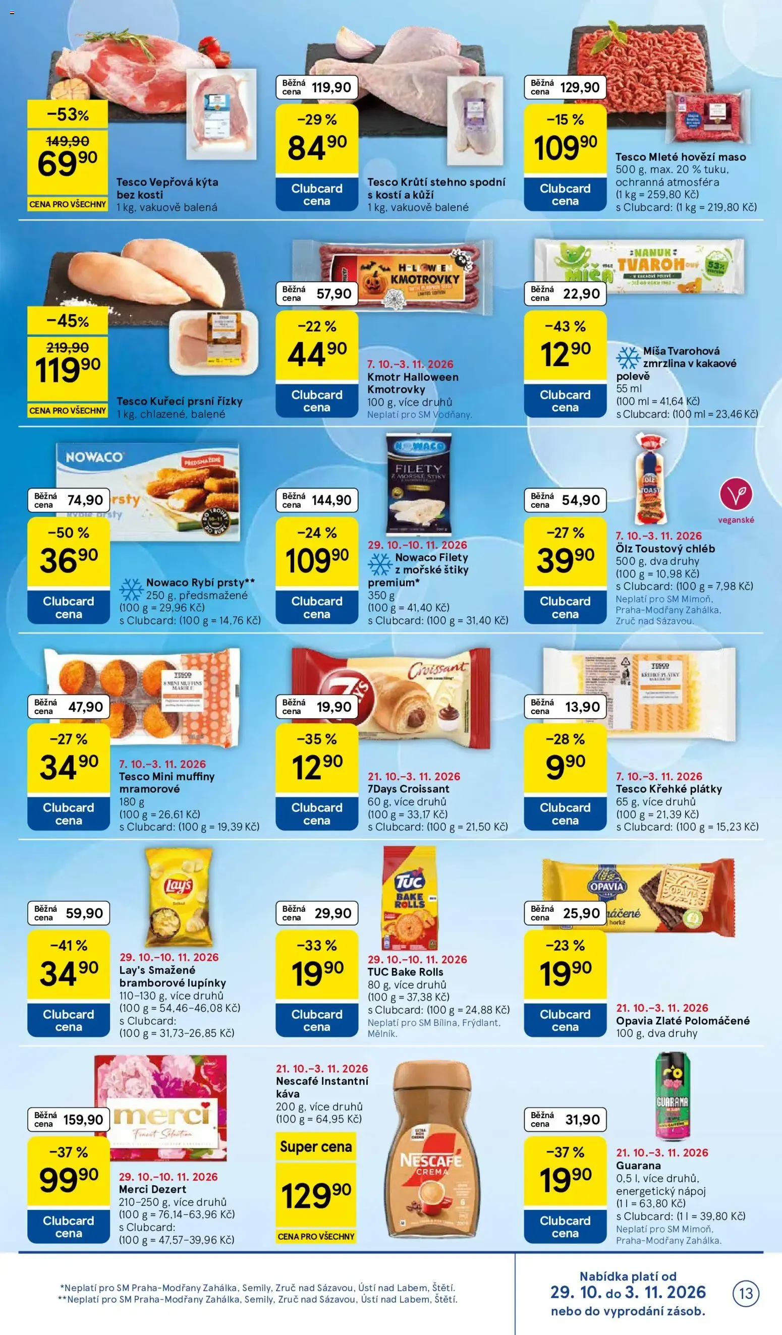 Tesco leták na tento + příští týden 29.10.2026 - 29. října 3. listopadu 2026 - Page 13