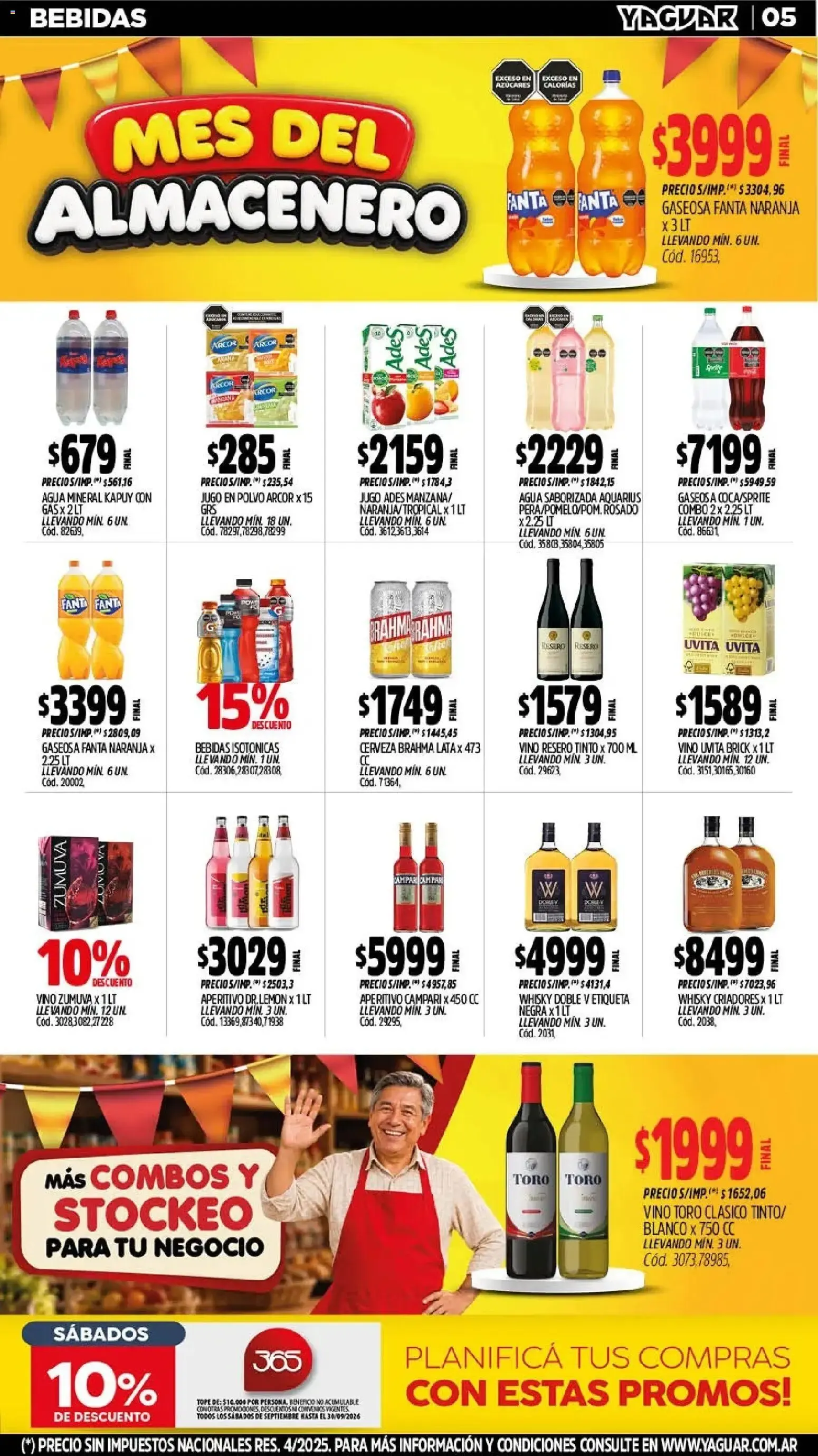Ofertas de Yaguar - Oferta Semanal Chaco del 21/09/2026 - 26/09/2026 21 de septiembre al 26 de septiembre 2026 - Página 5 del catálogo