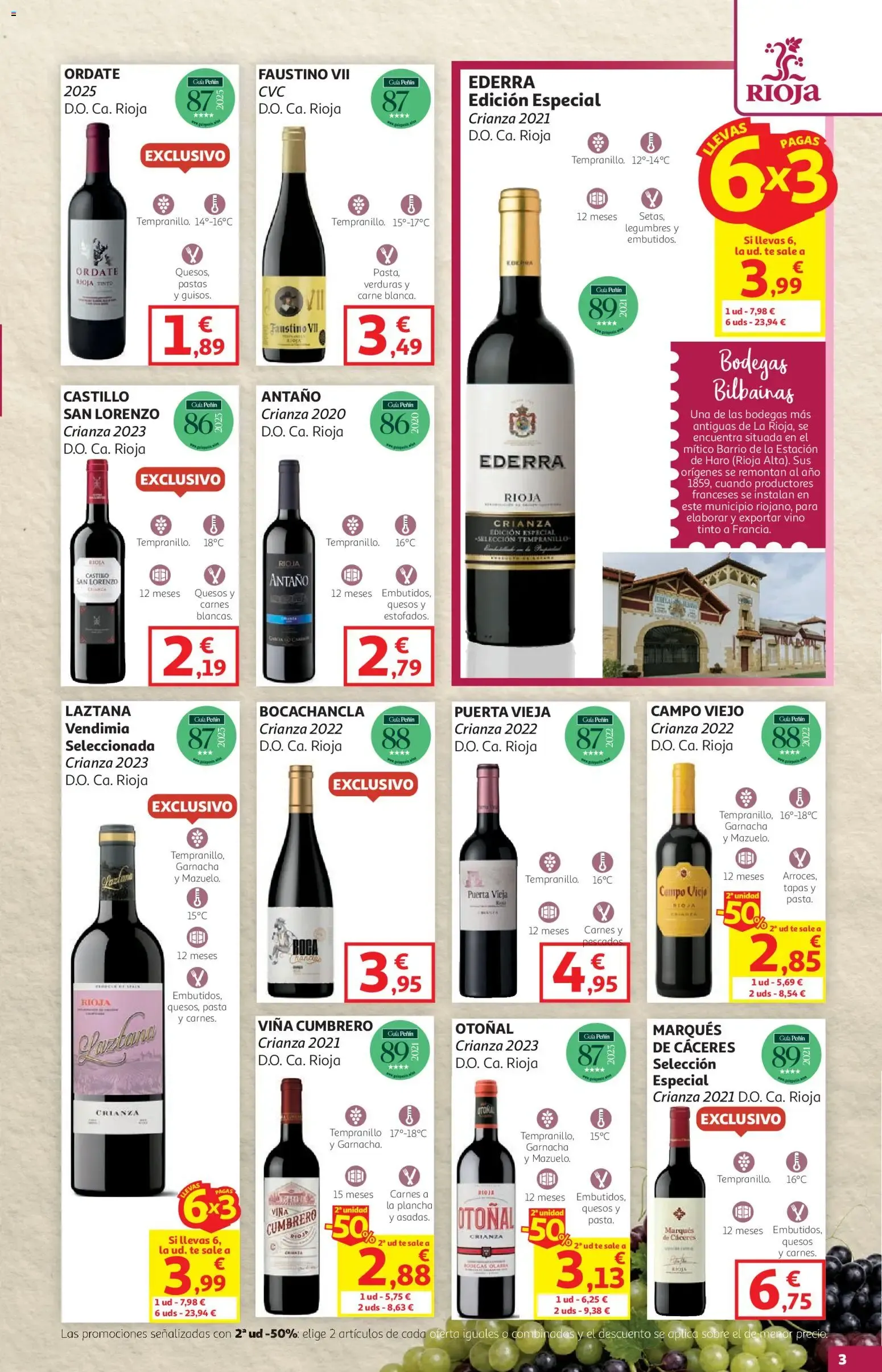 Catálogo de Alcampo - Feria del Vino SST Pais Vasco 08/10/2026 - 25/10/2026 8 de octubre al 25 de octubre 2026 - Página 3
