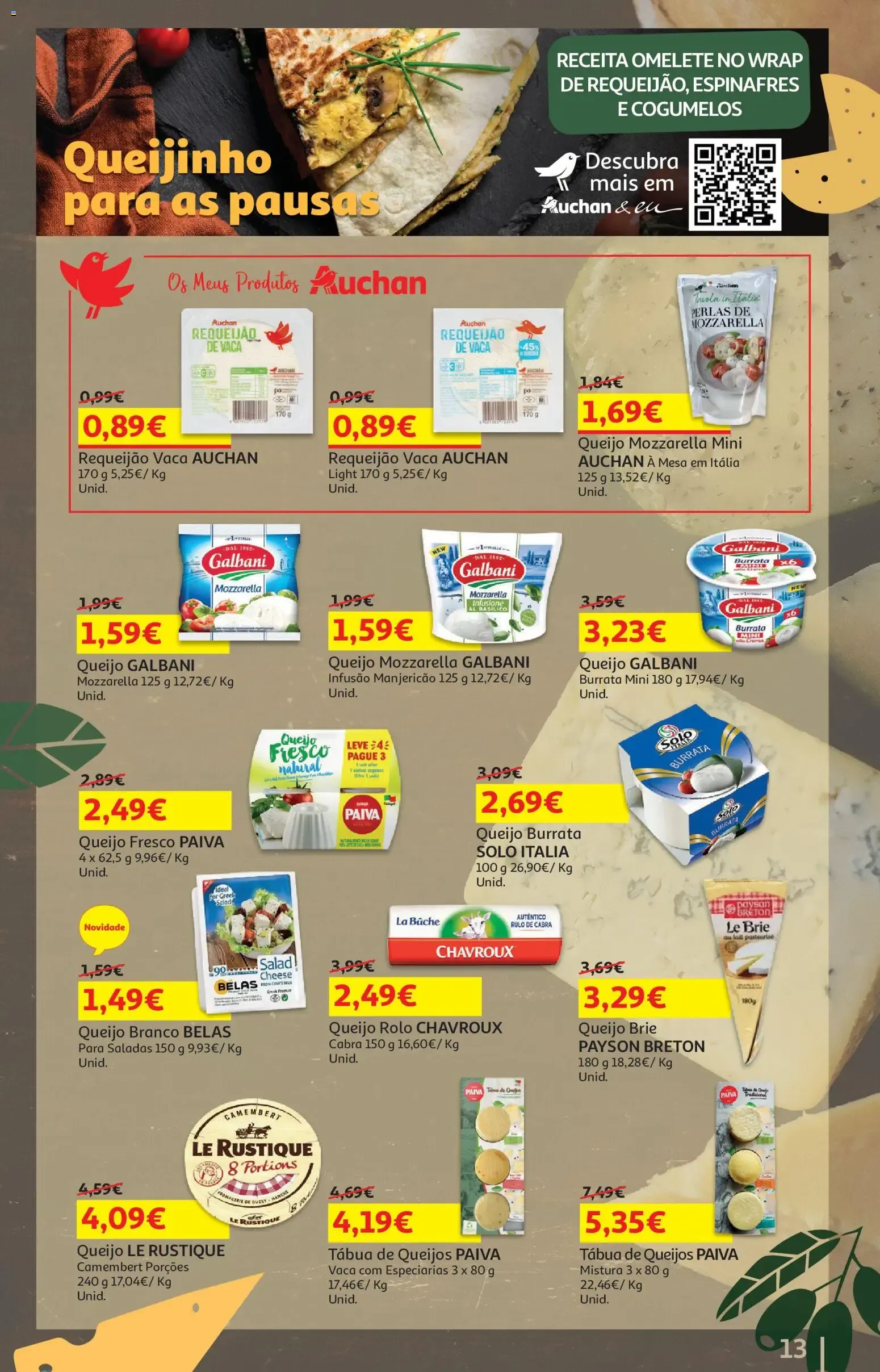 Folheto Auchan: Ser vizinho é ter sempre uma história para partilhar. LEGO y Geleira CAMPOS. de 7 de julho até 21 de julho 2026 - Pagina 13