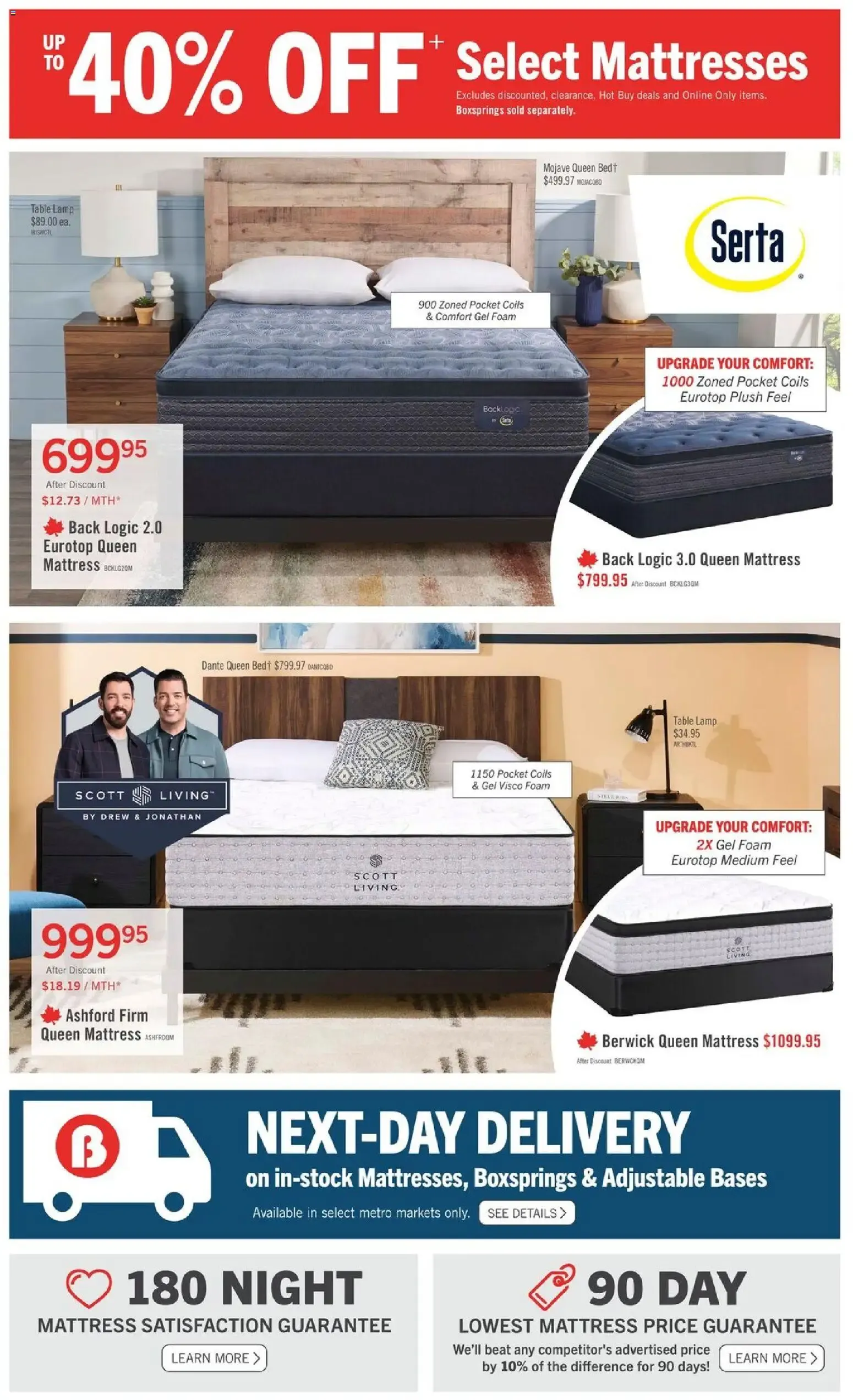 The Brick - Sleep Better Sale from August 20 to September 2 2026 - flyer page 4