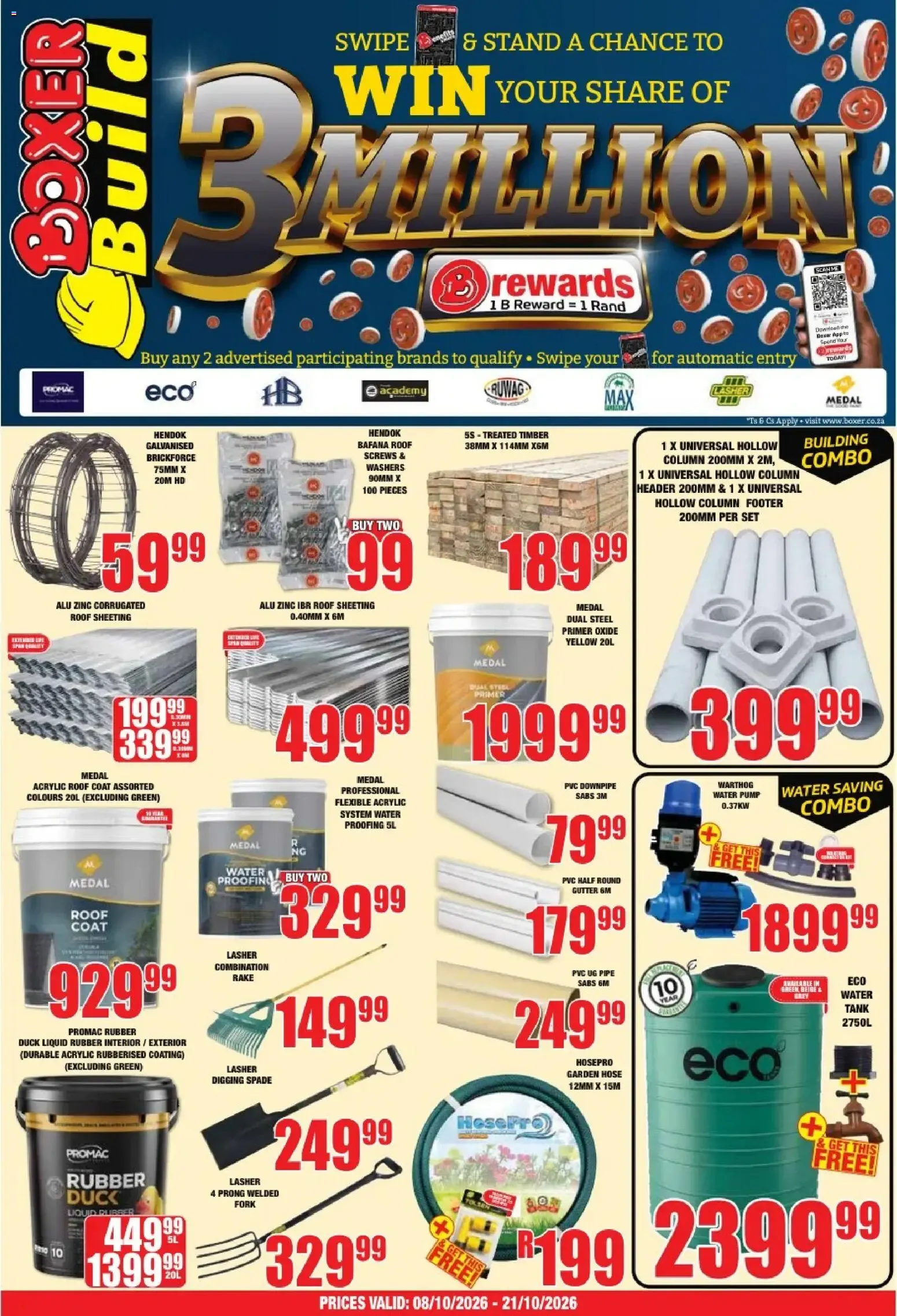 Boxer Build (08/10/2026 - 21/10/2026) Online from 8 October to 21 October 2026 - Catalogue Page 1