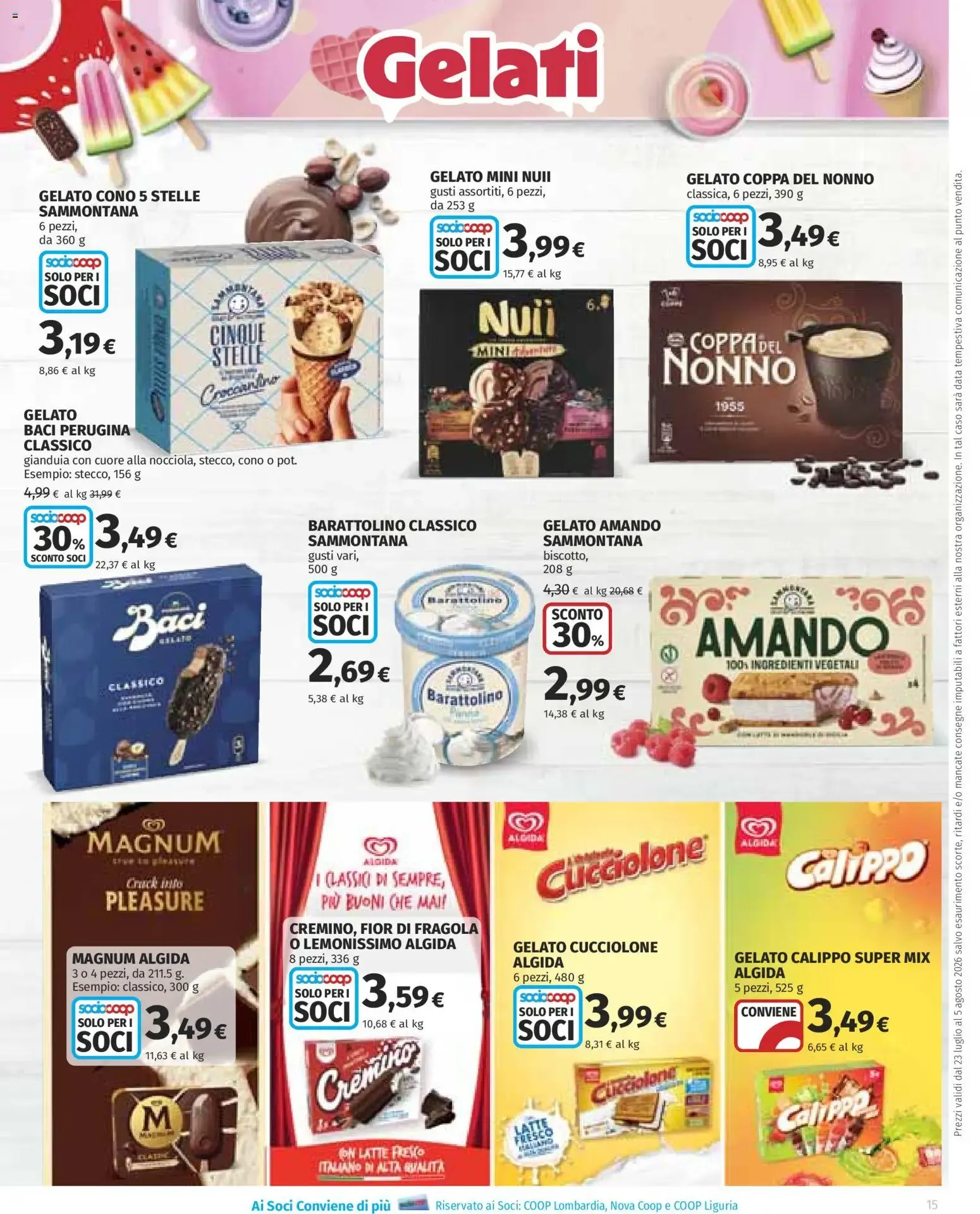 Volantino COOP Anteprima dal 23/07/2026 > NUOVO Promozioni da 23 luglio a 5 agosto di 2026 - Pagina del volantino 15