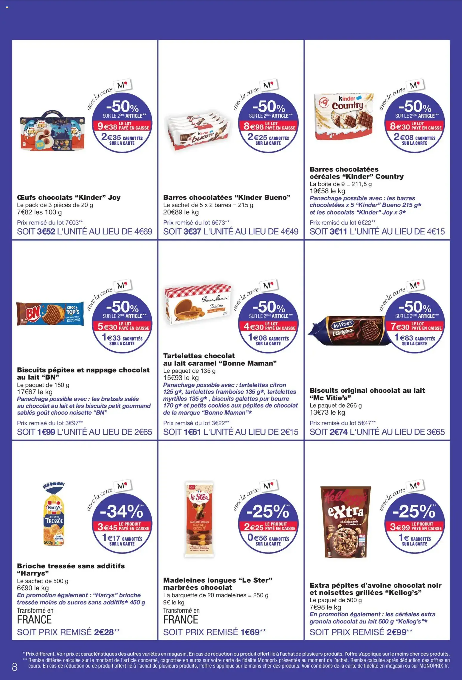 Monoprix catalogue à partir du 28/07/2026 - promo en ligne du 28 juillet au 9 août 2026 - Catalogue page 8