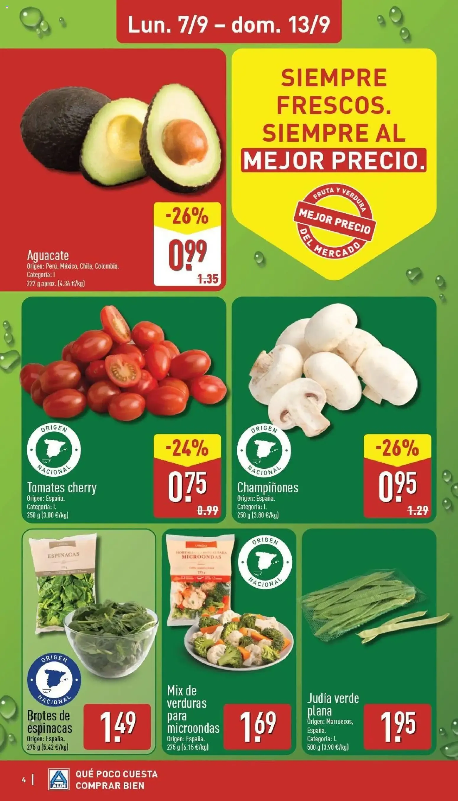 Catálogo de Aldi: Ahorra más de 2.400€ al año 7 de septiembre al 13 de septiembre 2026 - Página 4
