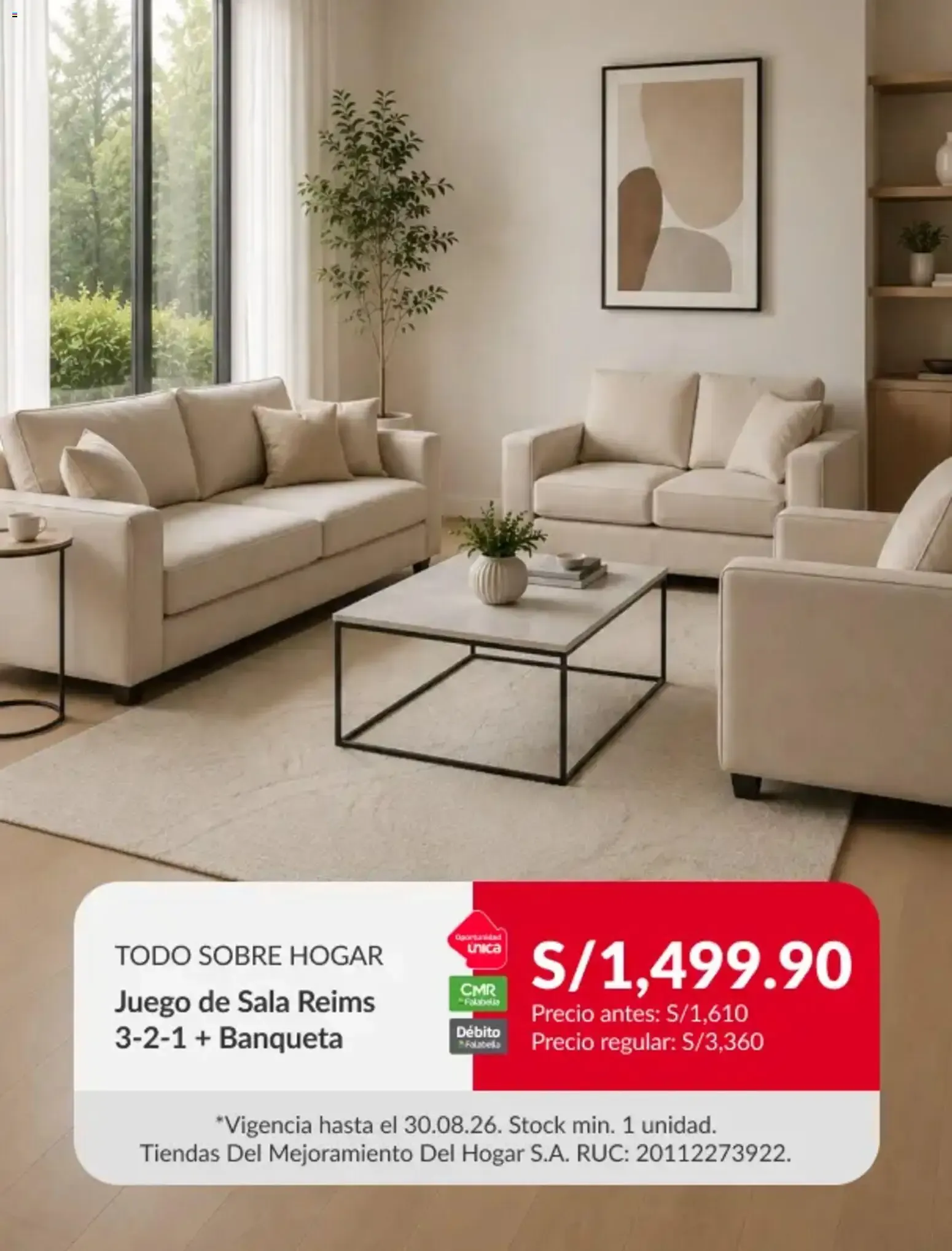 Catalogo de JUST HOME COLLECTION Combo Mueble de Cocina Macedonia 100cm + Lavaplatos 24 de agosto al 30 de agosto 2026 - Pag 2