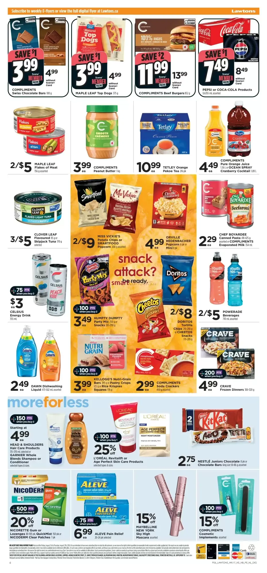 Lawtons Drugs Hot Deals Event from August 21 to August 27 2026 - flyer page 2