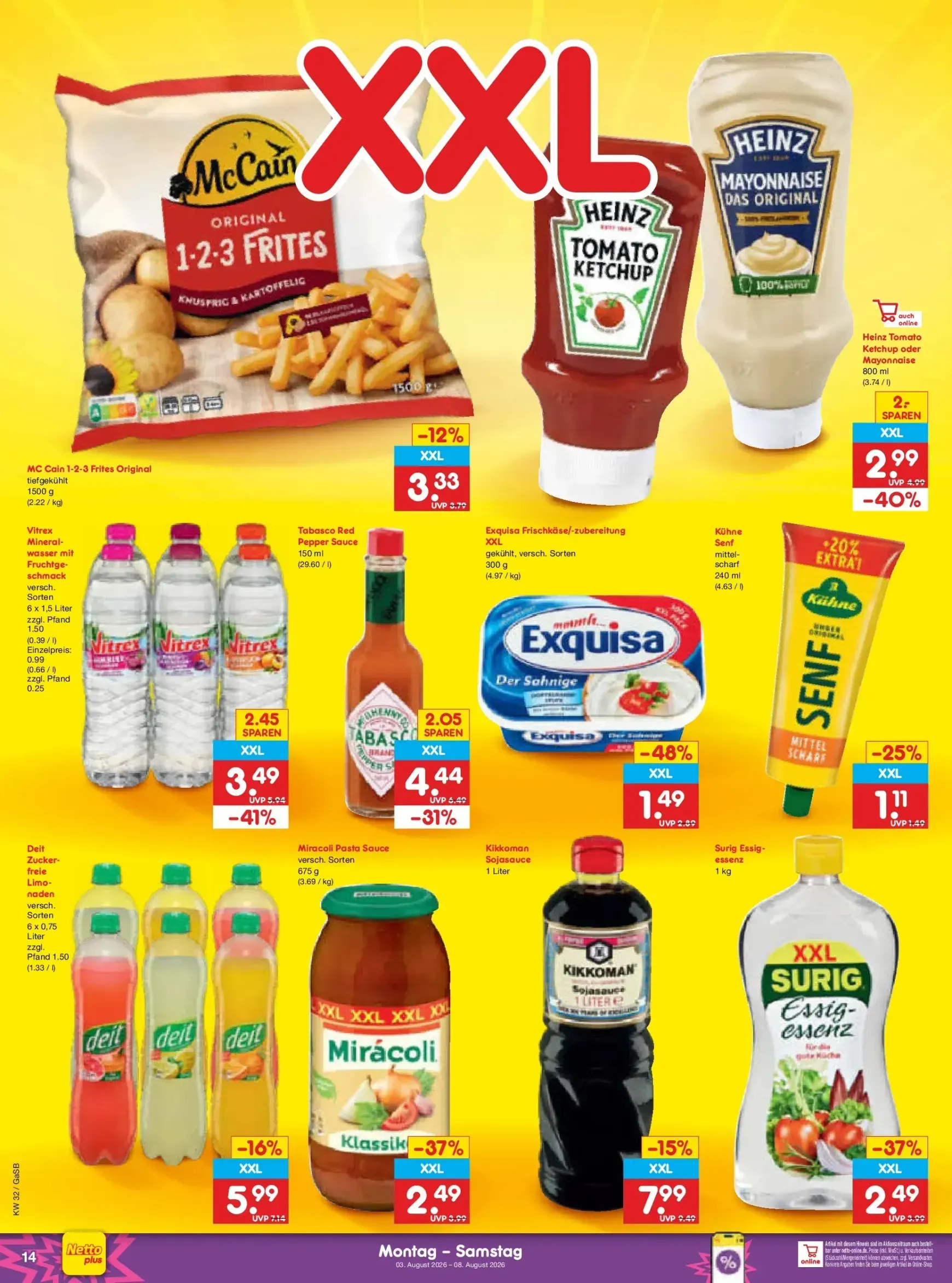 Netto Marken Discount Prospekt – von Montag 03.08.2026 bis Samstag 08.08.2026 von 3. August bis 8. August 2026 - Prospekt seite 28