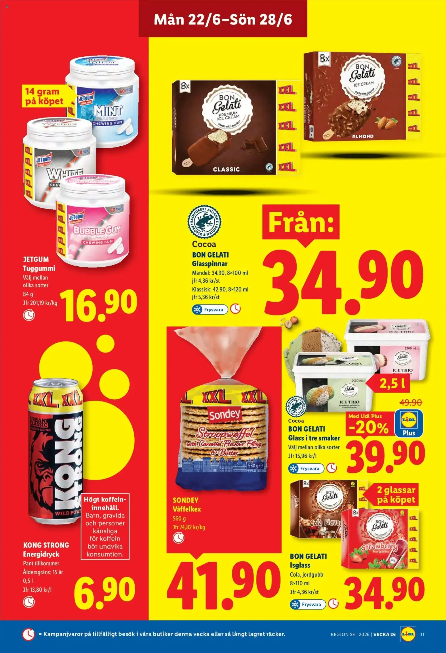 Lidl: Veckans erbjudanden 22/6-28/6 från 22 juni till 28 juni 2026 - Reklamblad sidor 11