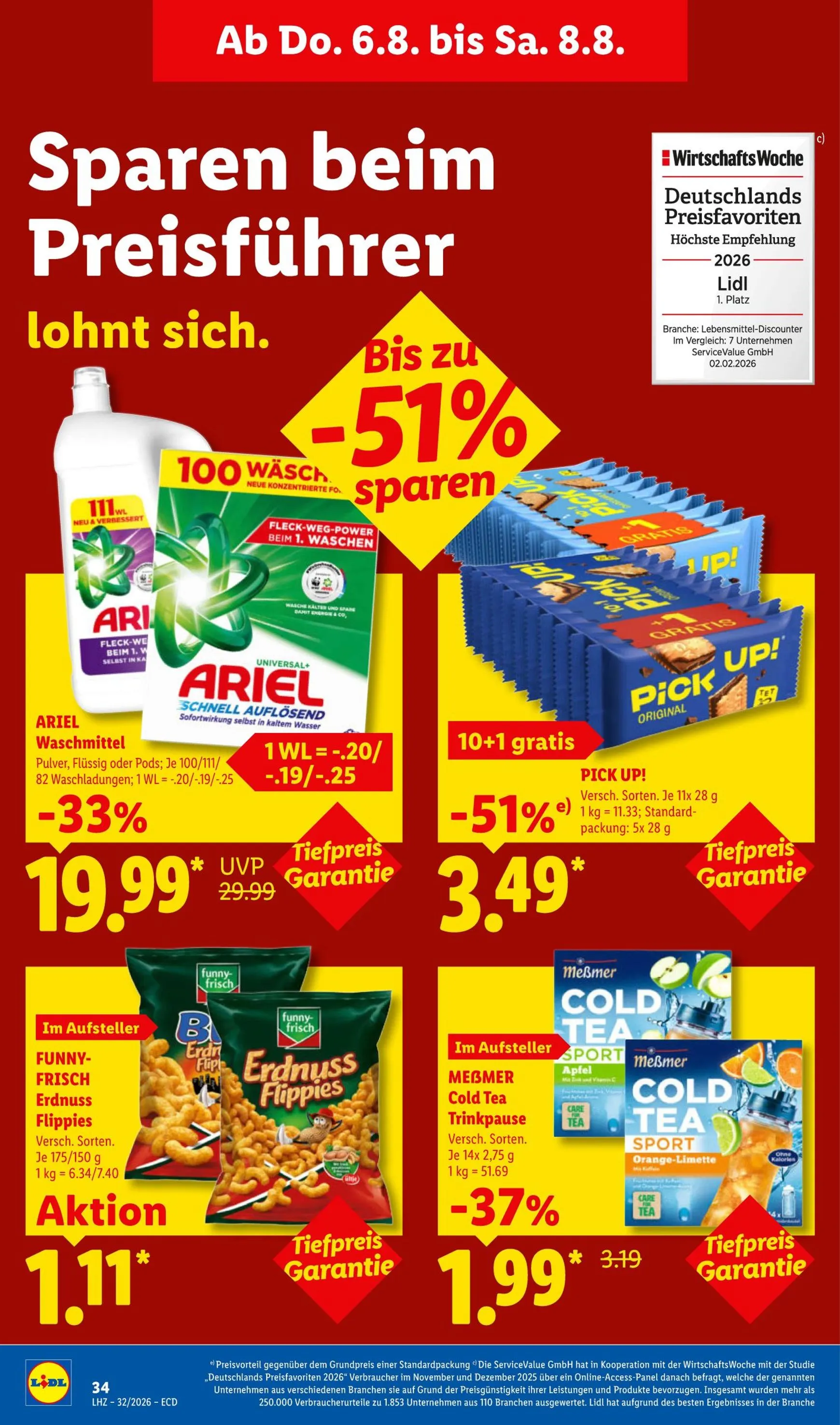 Lidl Prospekt – von Montag 03.08.2026 bis Samstag 08.08.2026 von 3. August bis 8. August 2026 - Prospekt seite 60