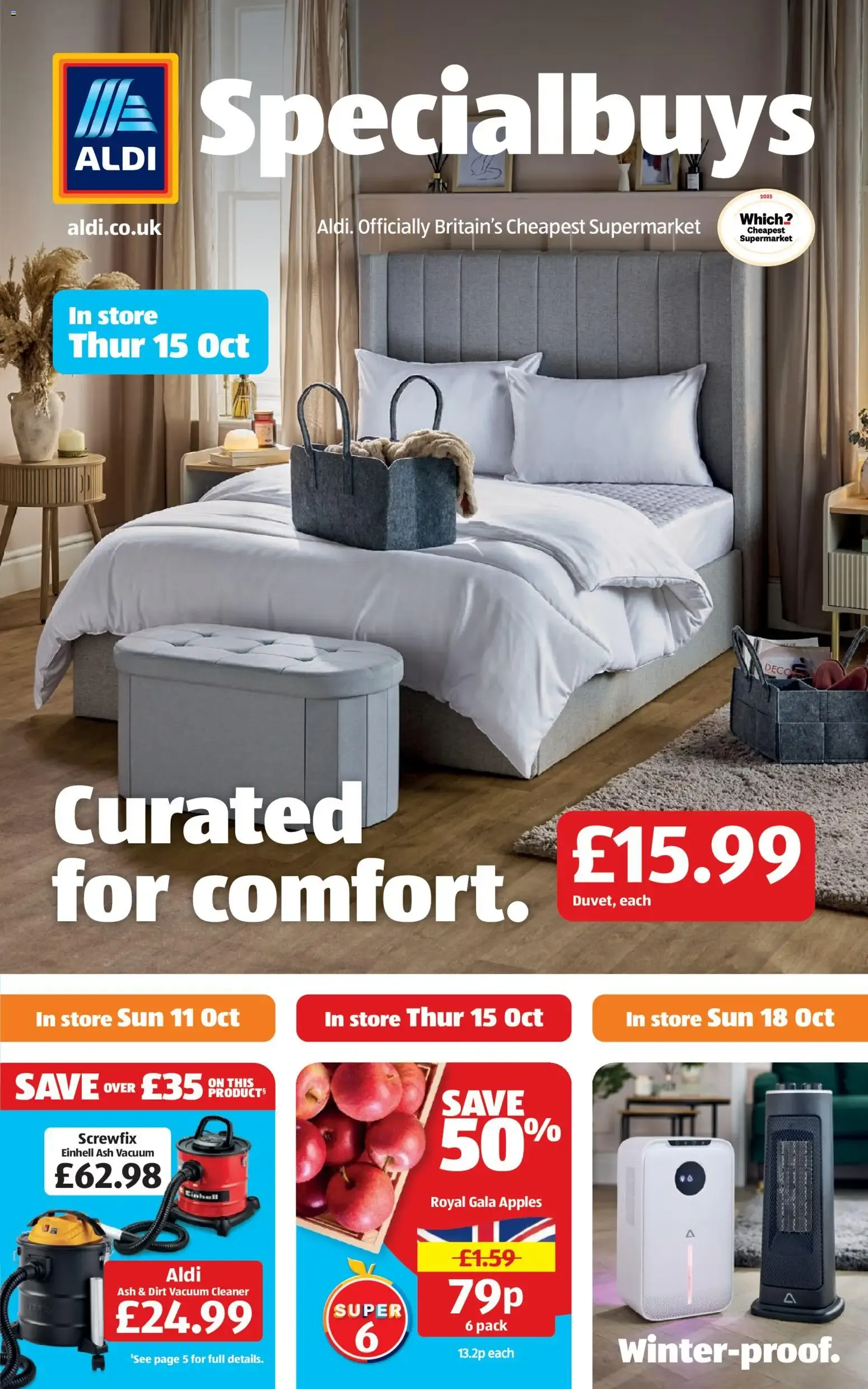 Aldi Specialbuys from 11 October to 18 October 2026 - Catalogue Page 1