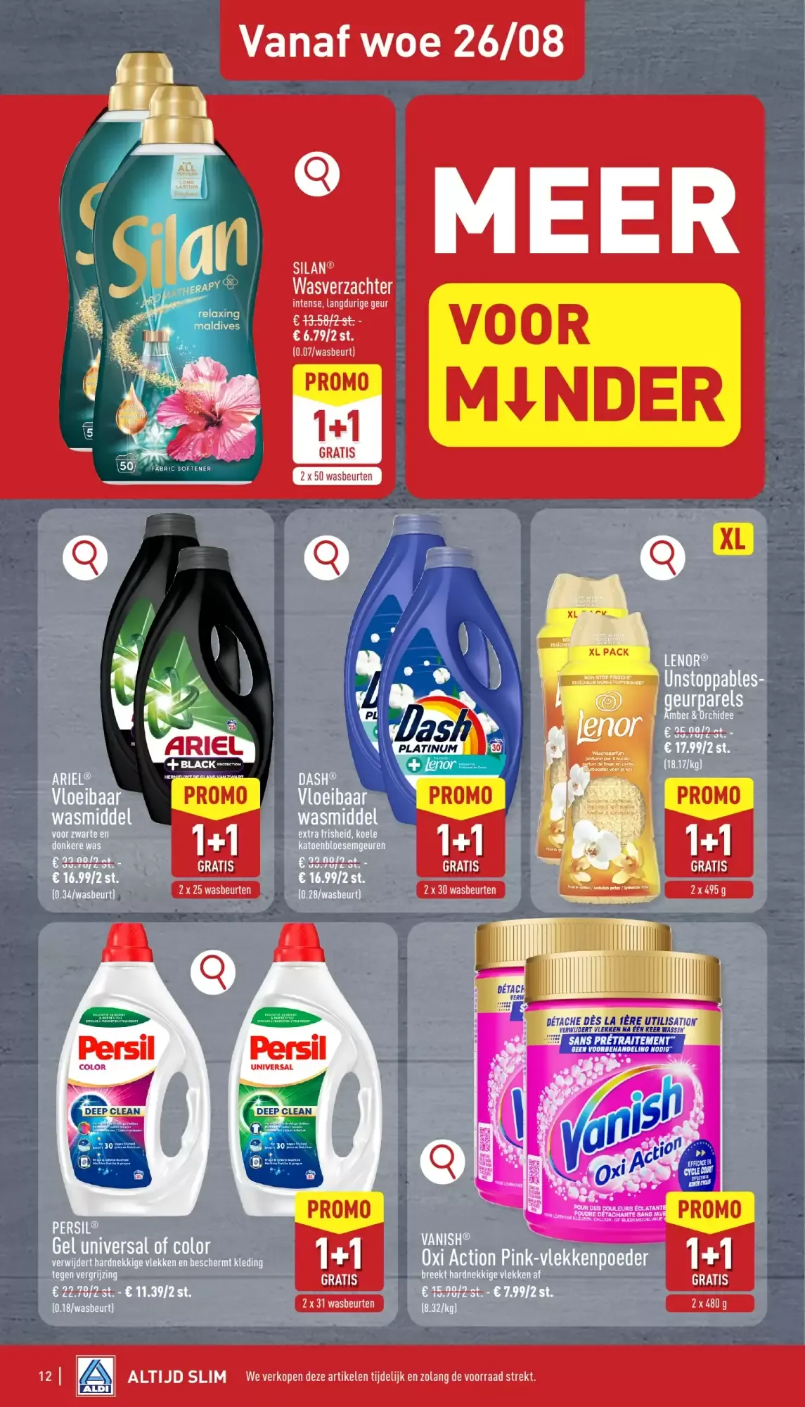 ALDI Folder van ma 24/08 t.e.m. zat 29/08 van 24 augustus tot 29 augustus 2026 - folder pagina 12