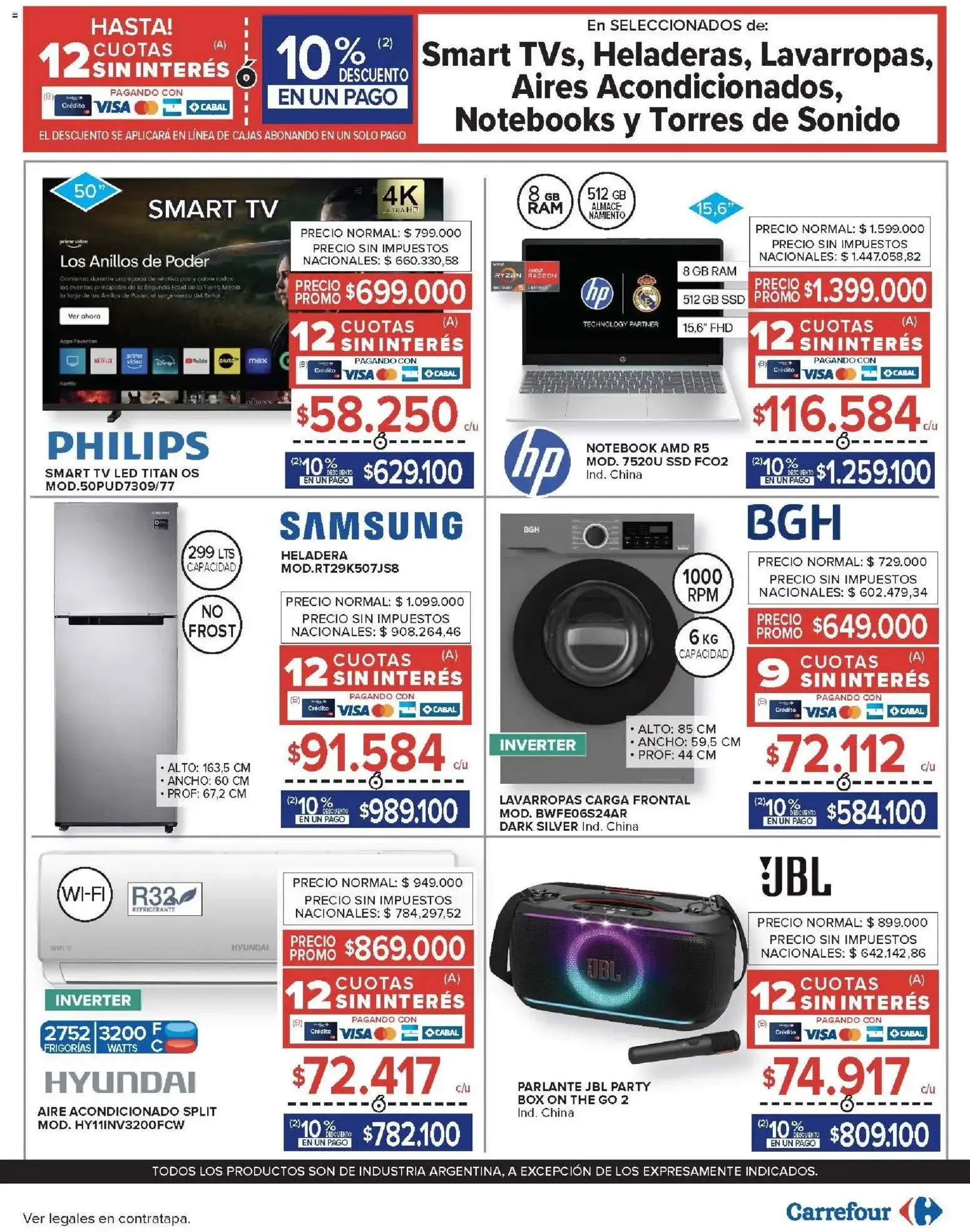 Ofertas de Carrefour Ofertas || del 16/09/2026 - 22/09/2026 || Promociones 16 de septiembre al 22 de septiembre 2026 - Página 28 del catálogo