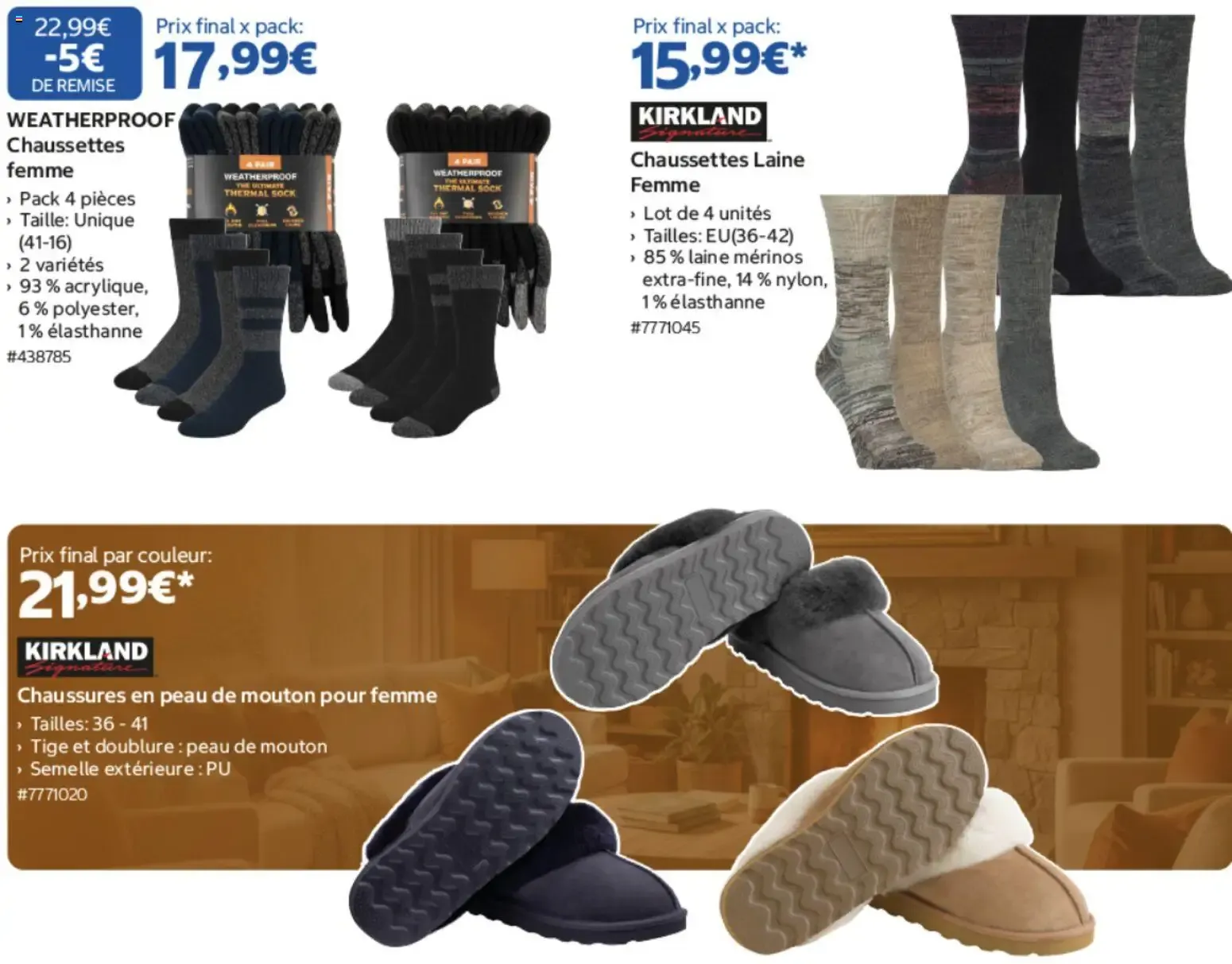 Costco Sélection Mode D'Automne à partir du 10/10/2026 - promo en ligne du 10 octobre au 18 octobre 2026 - Catalogue page 3