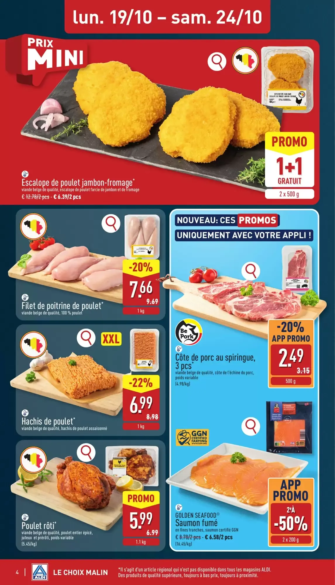 Dépliant ALDI du 19 au 24 Octobre van 19 oktober tot 24 oktober 2026 - folder pagina 4