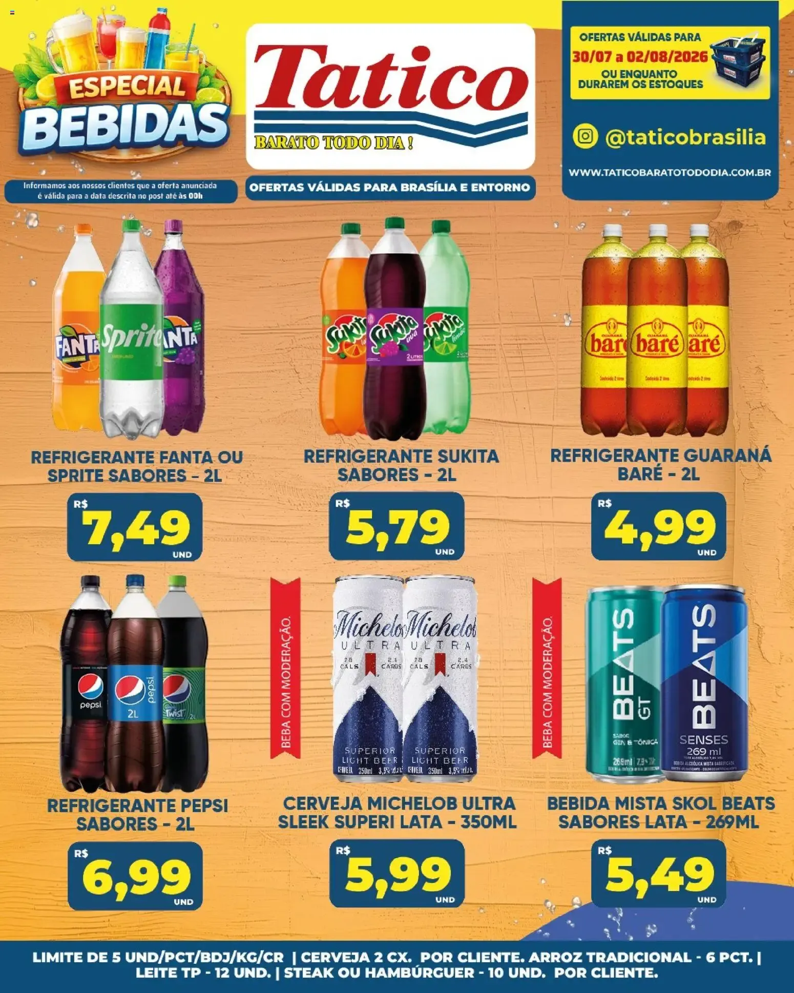 Encarte de Tatico ofertas do Dia de 03/08/2026 | Promoções Online 3 de agosto até 3 de agosto 2026 - Pagina 46