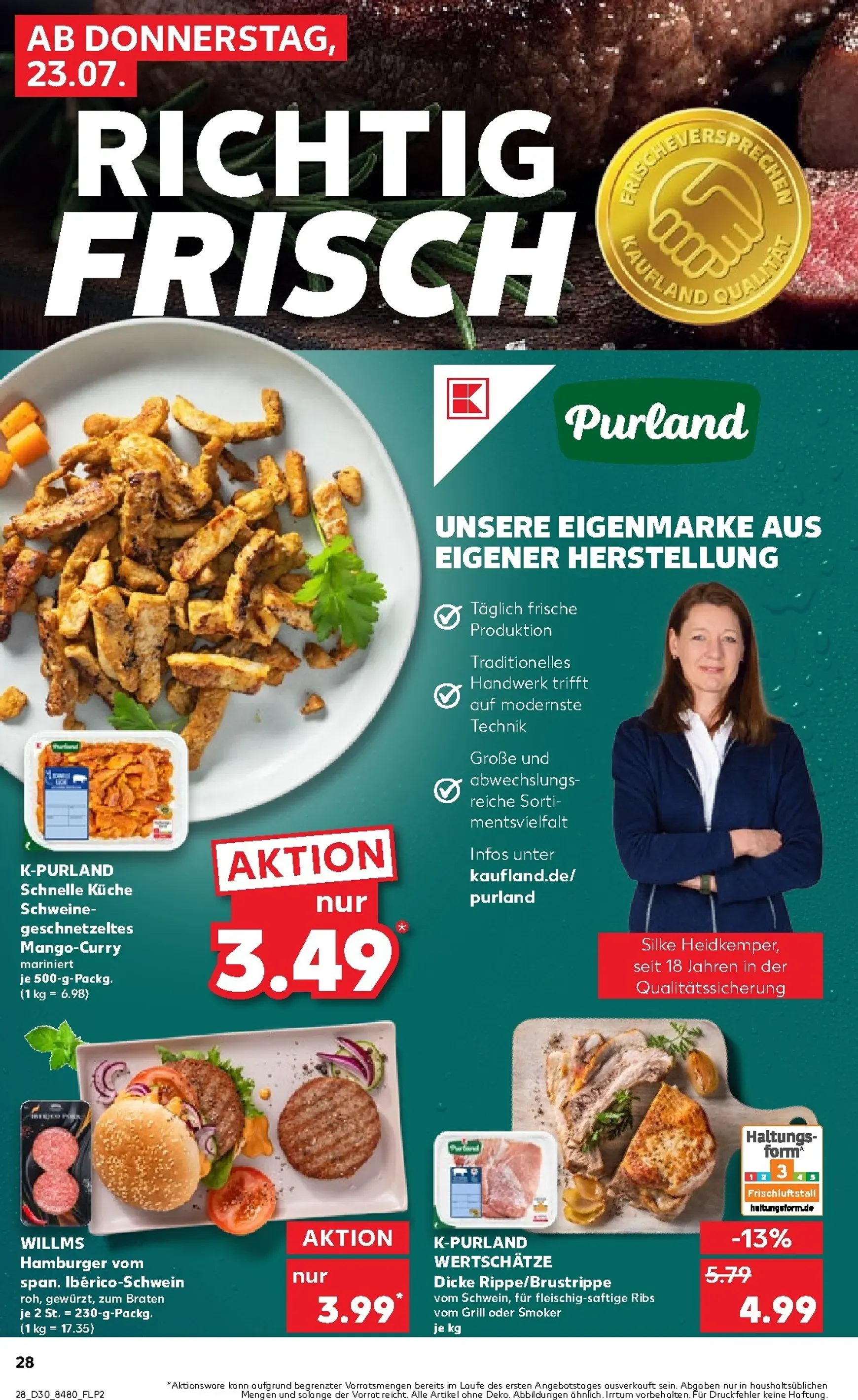 Kaufland Prospekt nächste Woche – von Donnerstag 23.07.2026 bis Mittwoch 29.07.2026 von 23. Juli bis 29. Juli 2026 - Prospekt seite 29