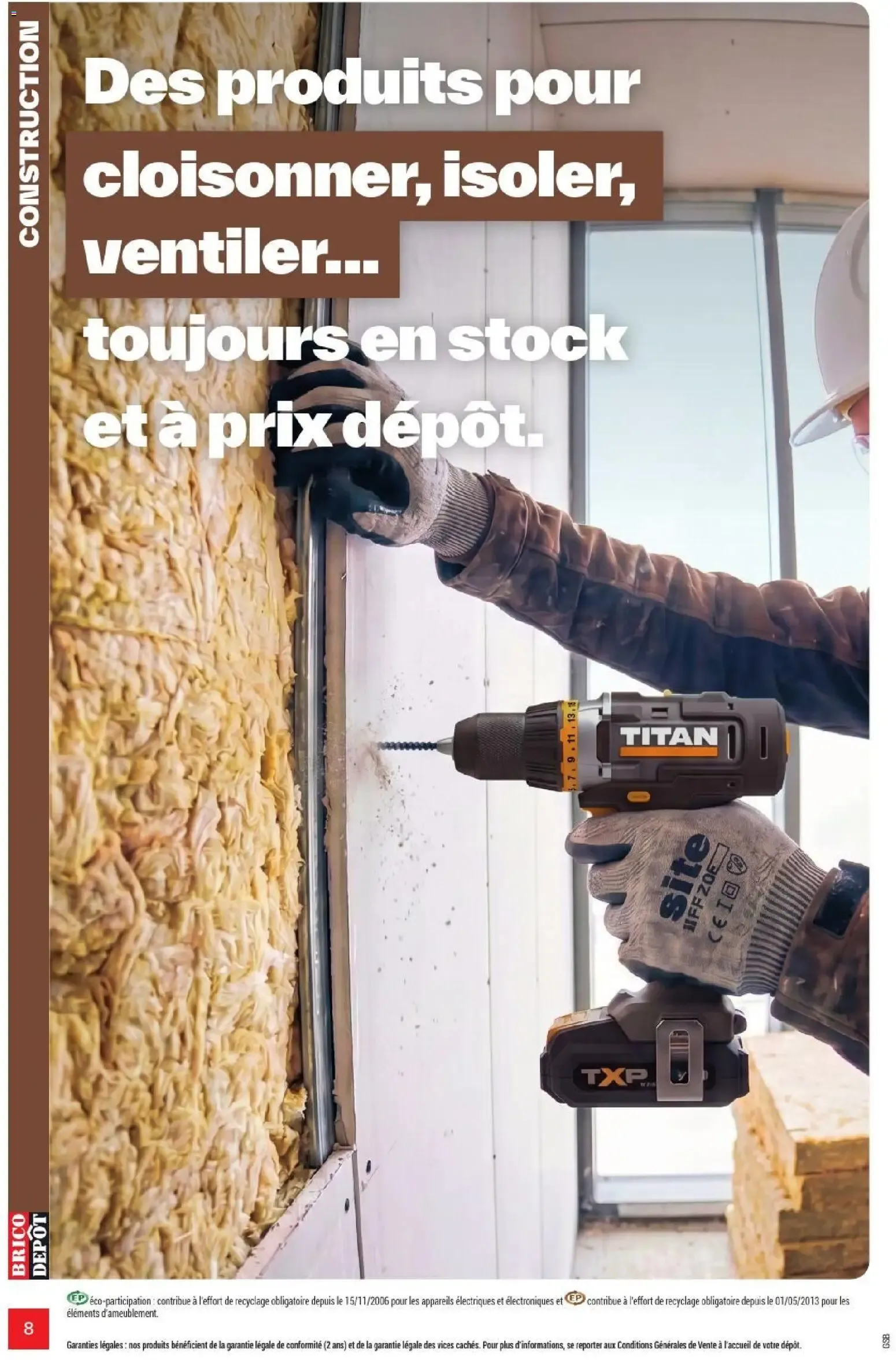 L'OFFICIEL DU BRICOLAGE - Automne du 17 septembre au 1 octobre 2026 - Catalogue page 8