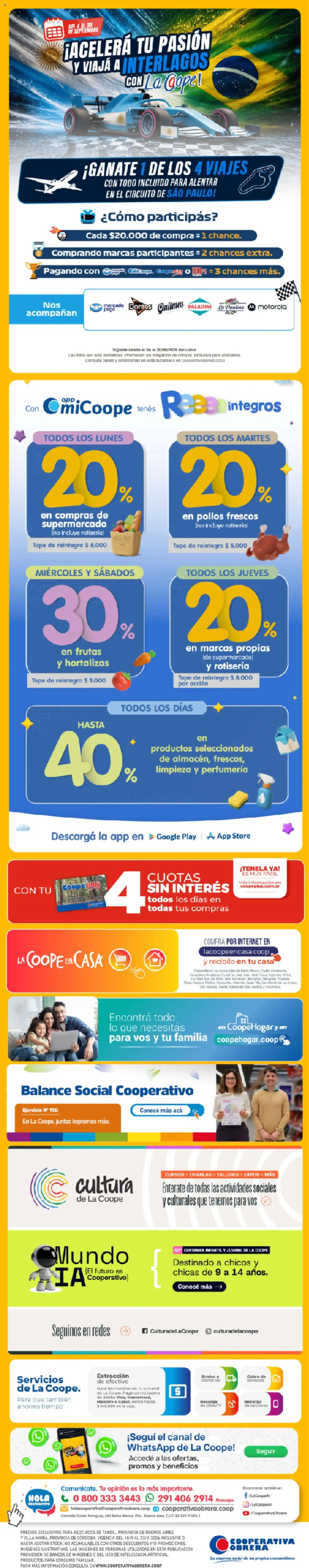 Ofertas de Ofertas Imperdibles! de La Coope 10 de septiembre al 23 de septiembre 2026 - Página 9 del catálogo
