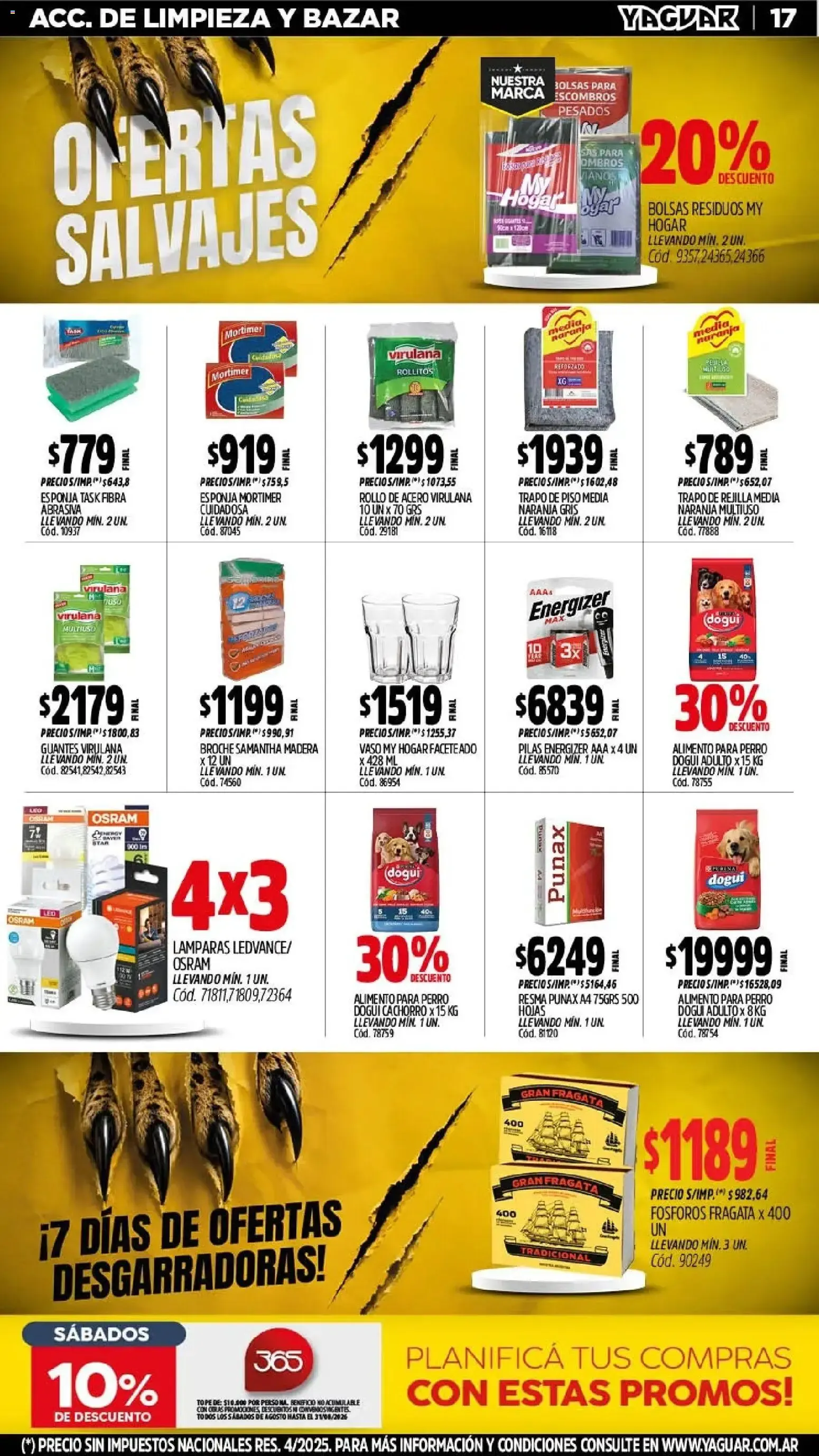 Ofertas de Yaguar - Oferta Semanal Santa Fé del 03/08/2026 - 09/08/2026 3 de agosto al 9 de agosto 2026 - Página 18 del catálogo
