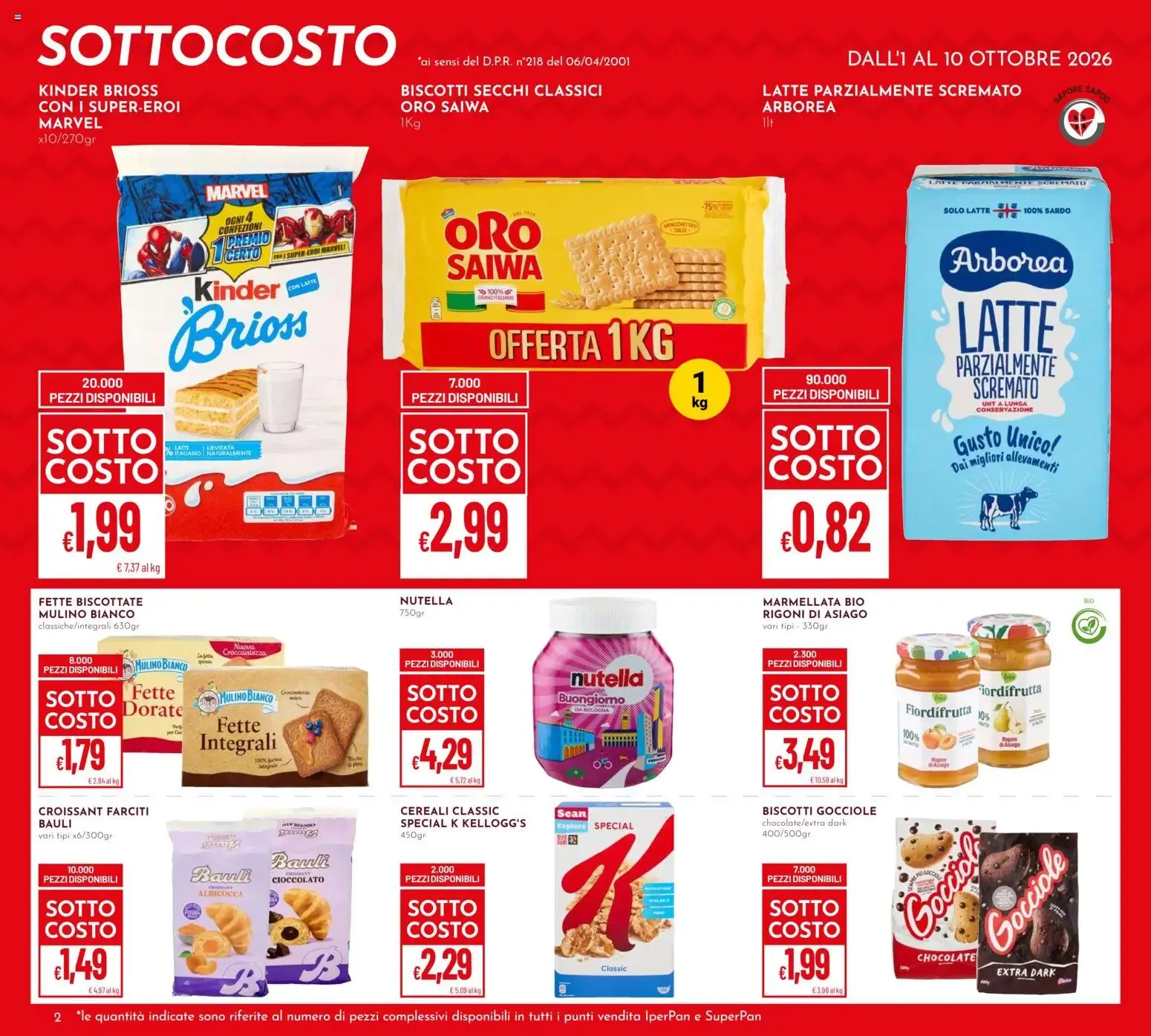 Nuovo Pan volantino dal 01/10/2026 > offerte anteprima 🛍️ da 1 ottobre a 21 ottobre di 2026 - Pagina del volantino 2