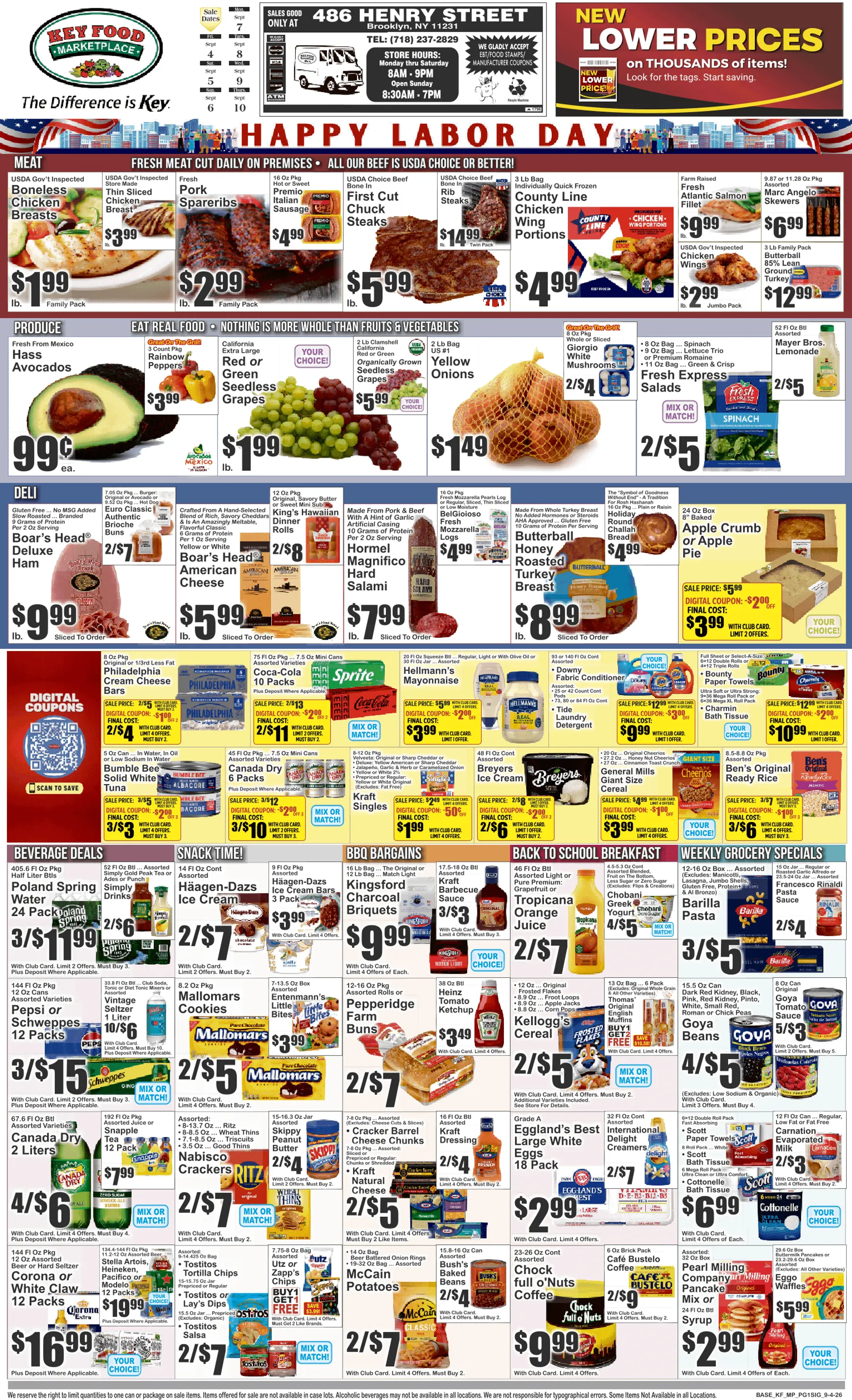 Key Food - Marketplace leaflet valid from Monday 09/04/2026 to Thursday 09/10/2026