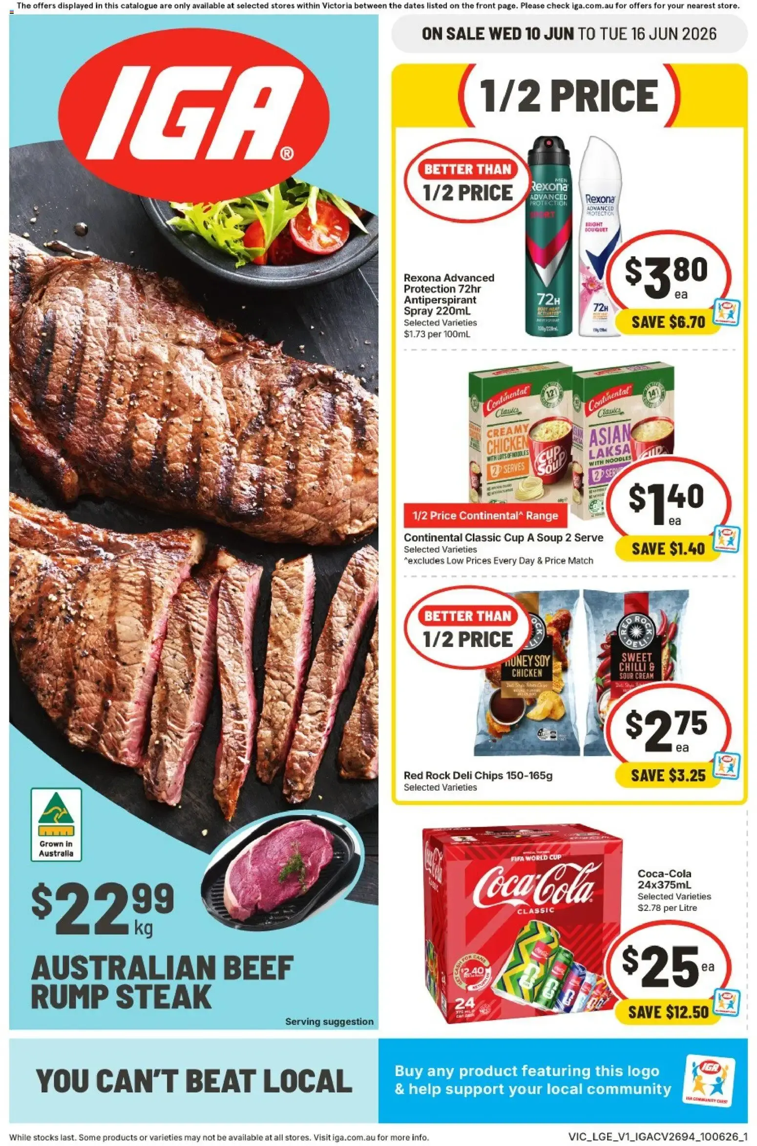 IGA catalogue valid from 10/06/2026 > Online Australia - Catalogue valid from 10 June to 16 June 2026 - page 1