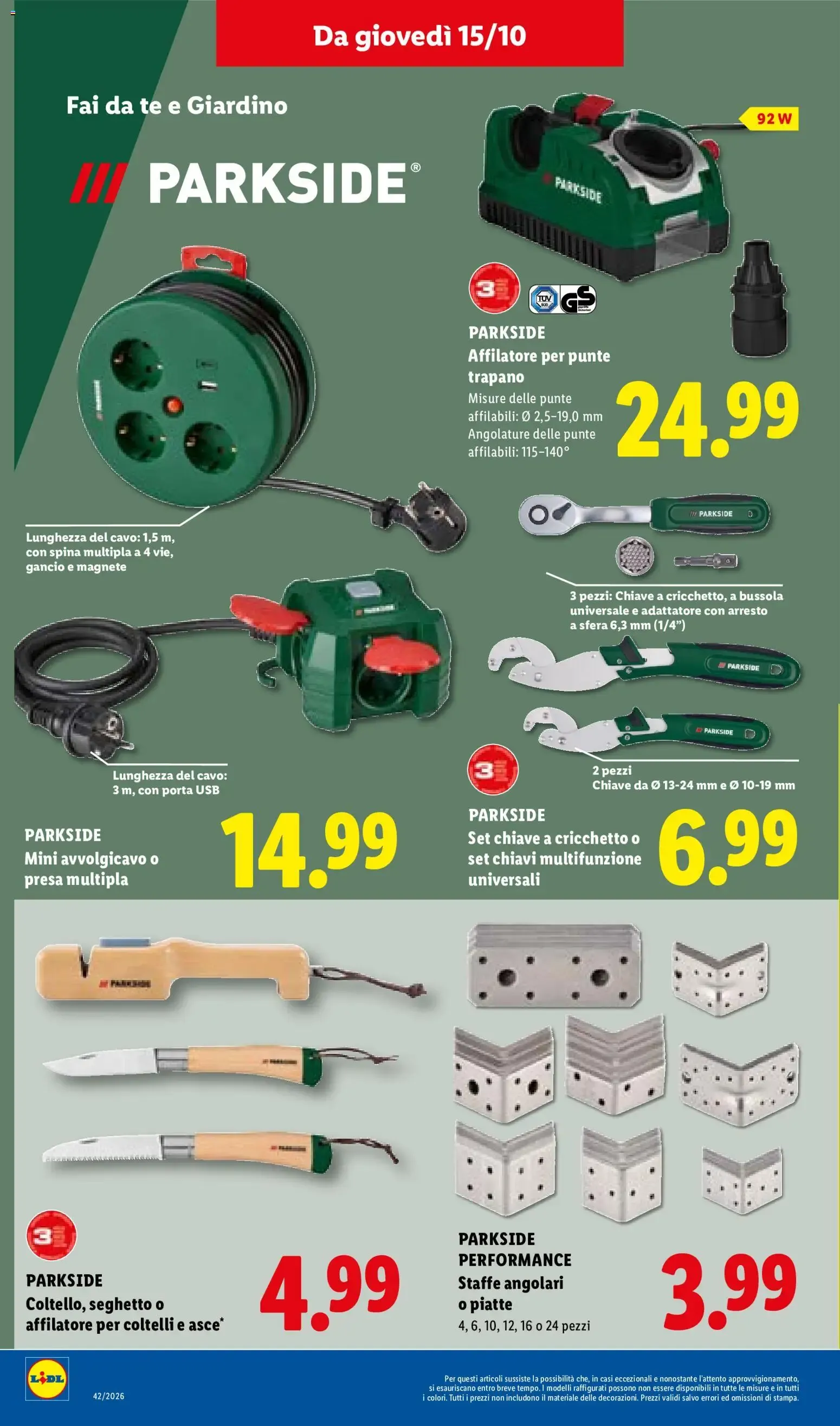 NUOVO LIDL volantino dal 15/10/2026 della prossima settimana da 15 ottobre a 21 ottobre di 2026 - Pagina del volantino 34