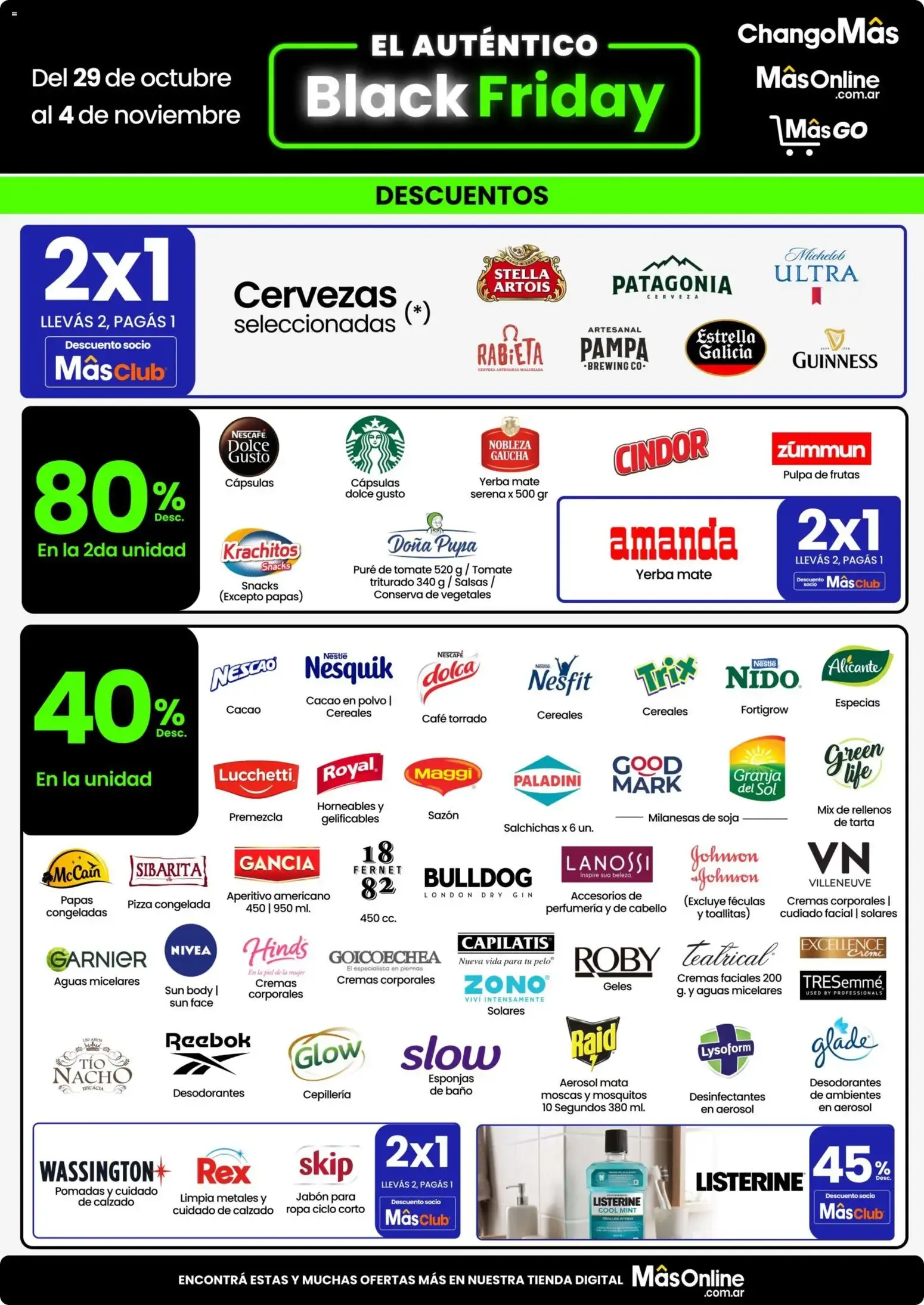 Ofertas de Changomas BLACK FRIDAY Folleto de 29/10/2026 29 de octubre al 4 de noviembre 2026 - Página 3 del catálogo
