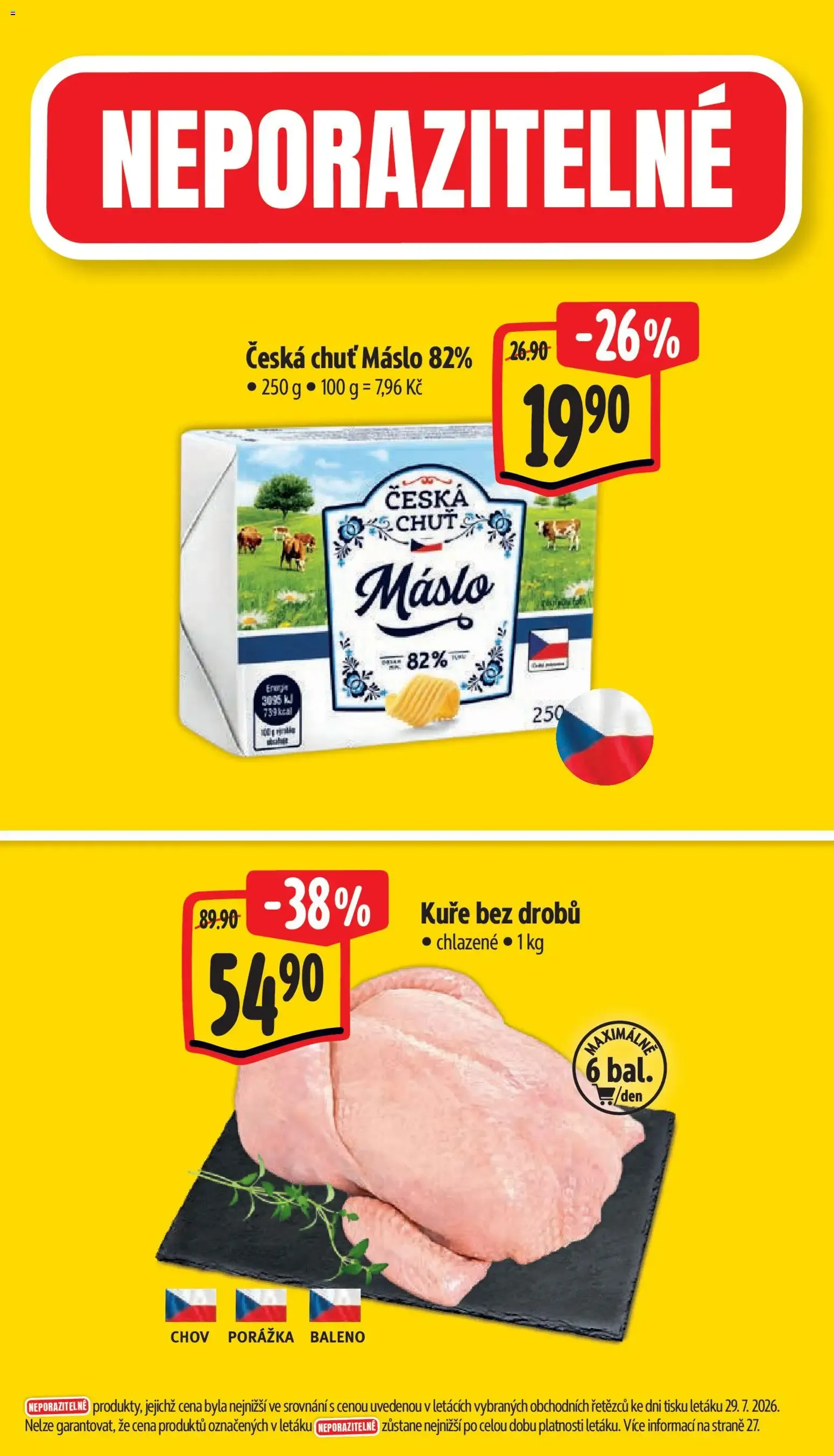 Albert leták - Hypermarket - Vestec od 05.08.2026 - Akční leták - 5. srpna 11. srpna 2026 - Page 2