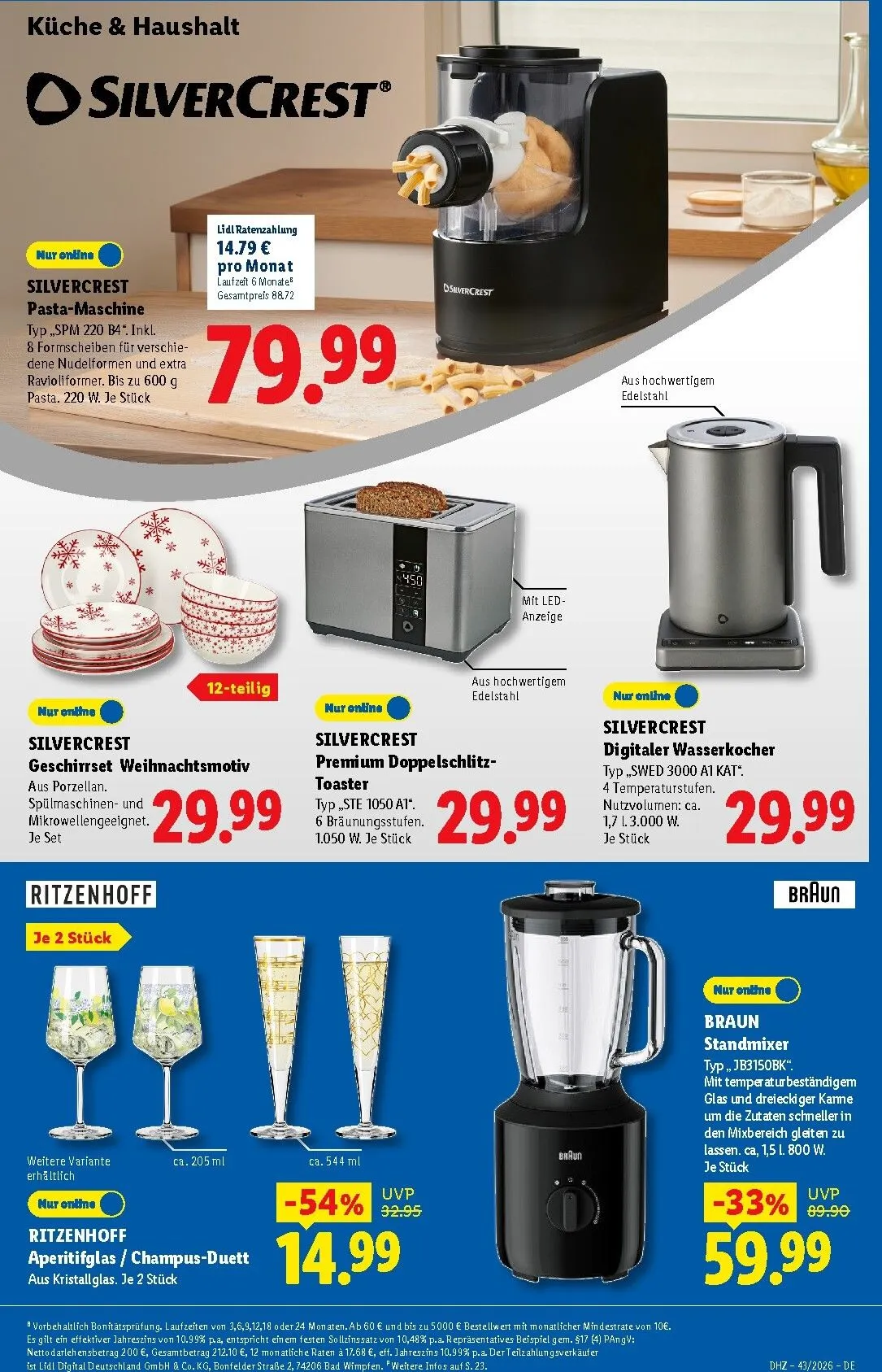 Lidl Prospekt nächste Woche – von Montag 19.10.2026 bis Samstag 24.10.2026 von 19. Oktober bis 24. Oktober 2026 - Prospekt seite 46