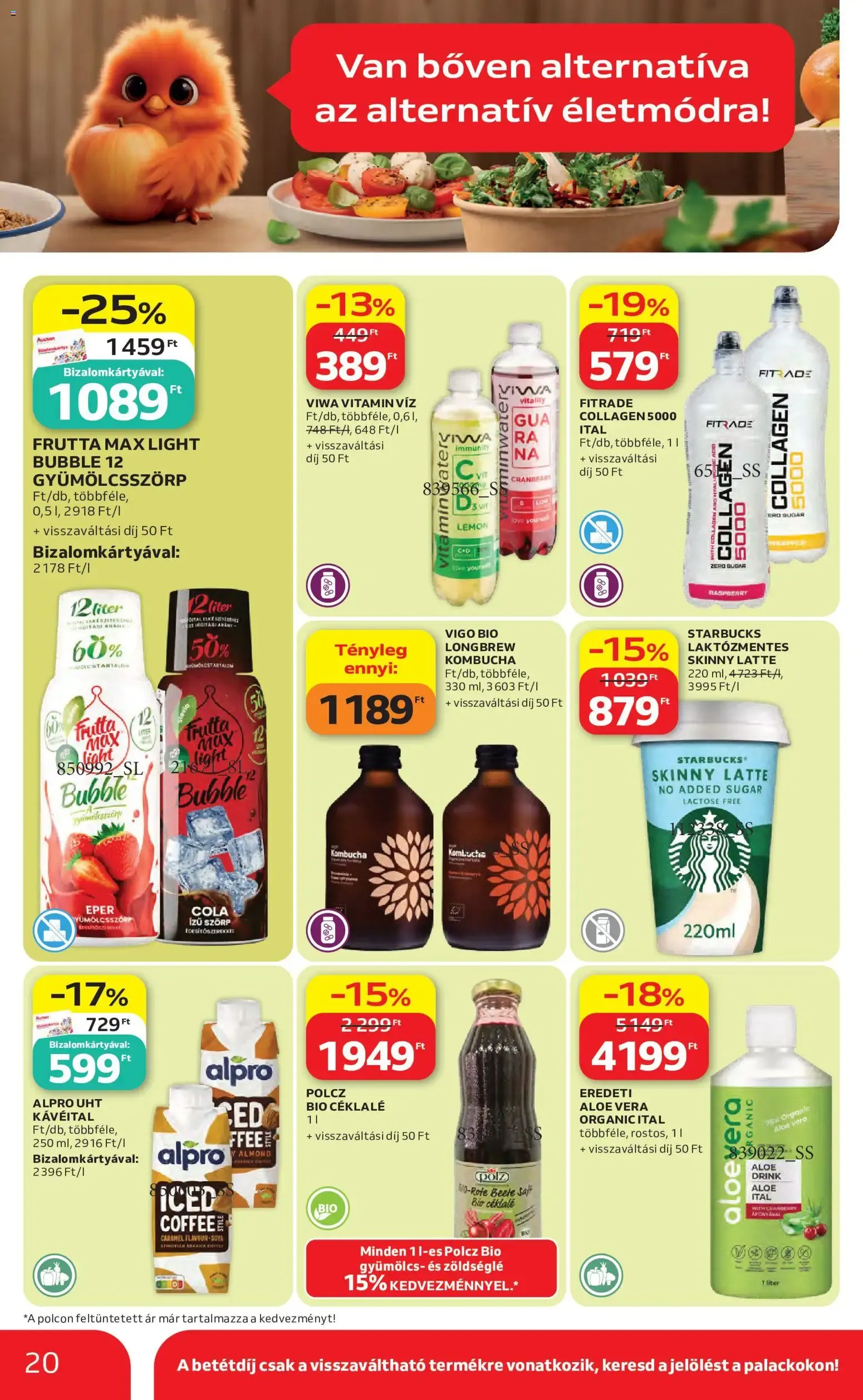 Katalógus Auchan hipermarket: Márkák Ünnepe! július 23.-tól július 29.-ig 2026. - Oldal 20